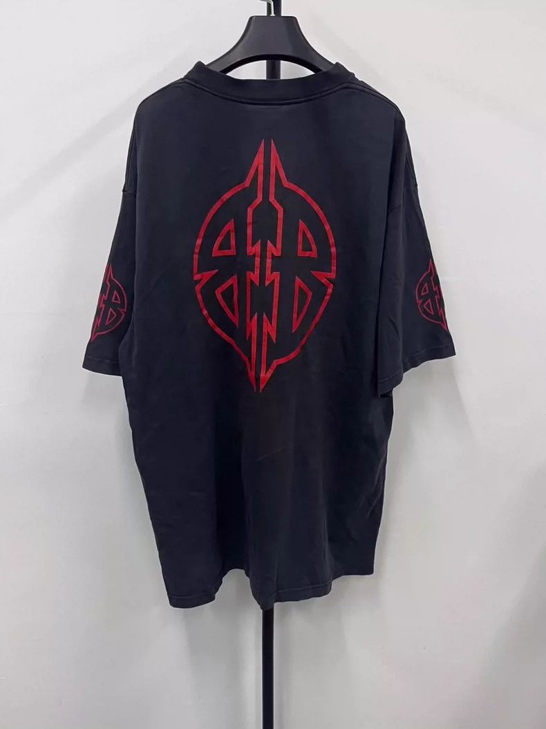 Balenciaga Balenciaga Bitcoin Logo Printed Short Sleeve Tee Size US XL / EU 56 / 4 - 2 Thumbnail