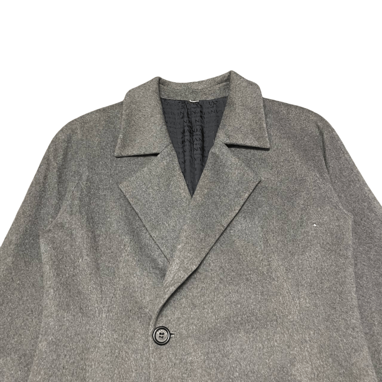 Lanvin Vintage Lanvin La Collection Cashmere Long Coat Monogram Size US M / EU 48-50 / 2 - 3 Thumbnail