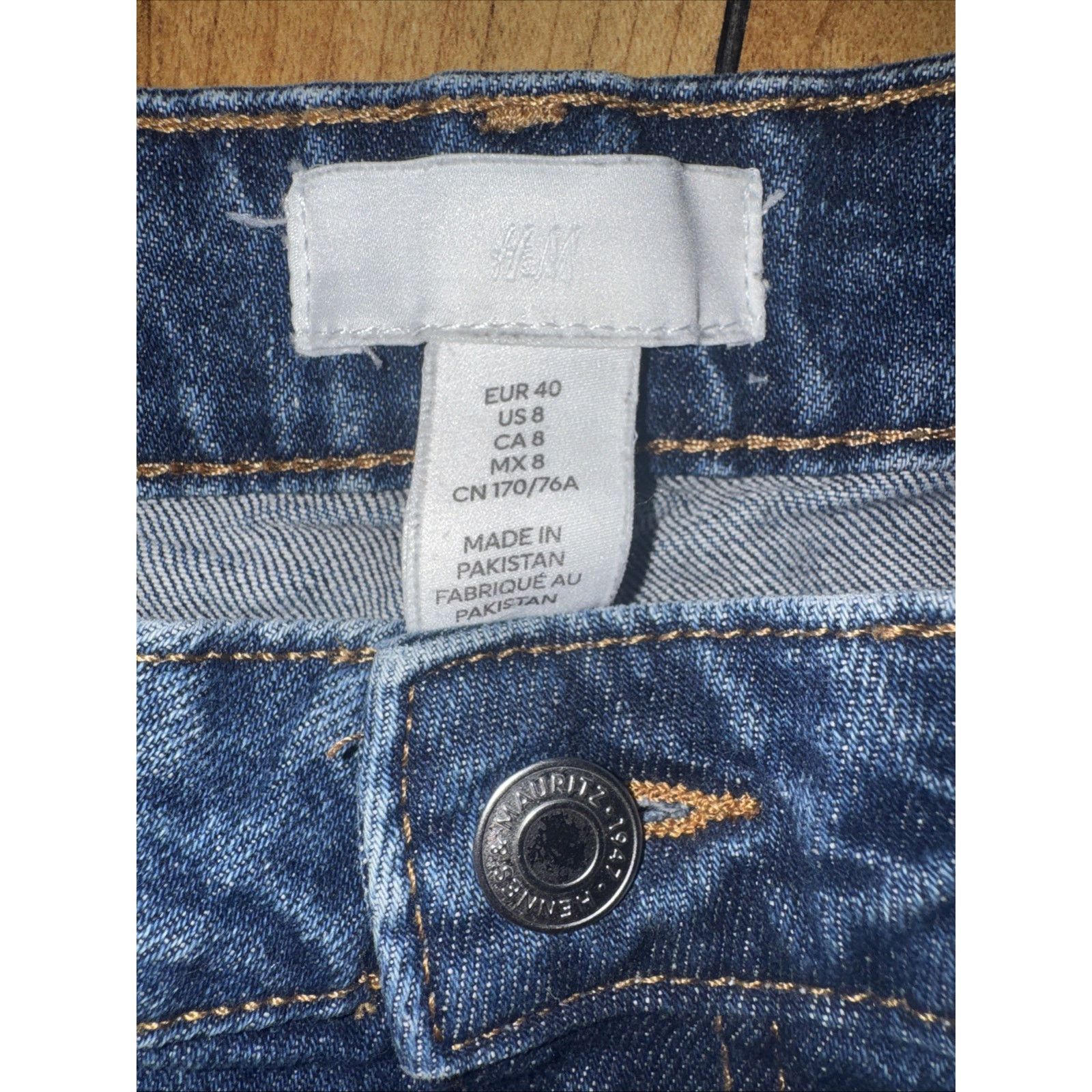 H&M Women’s H&M Denim Jeans Size 8 30x28 Blue Size 30" / US 8 / IT 44 - 3 Thumbnail