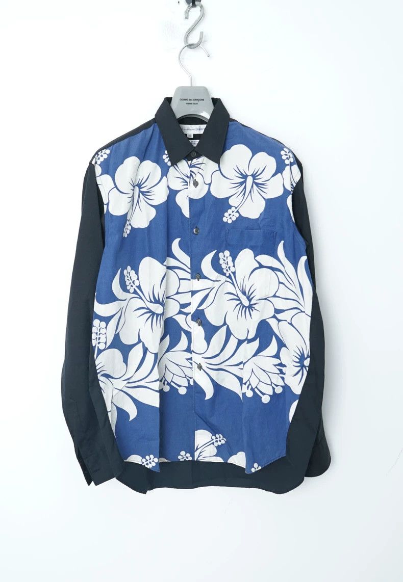 Comme des Garcons Comme Des Garcons Orchid patchwork shirt 2503-Nextarrow Size US S / EU 44-46 / 1 - 1 Thumbnail