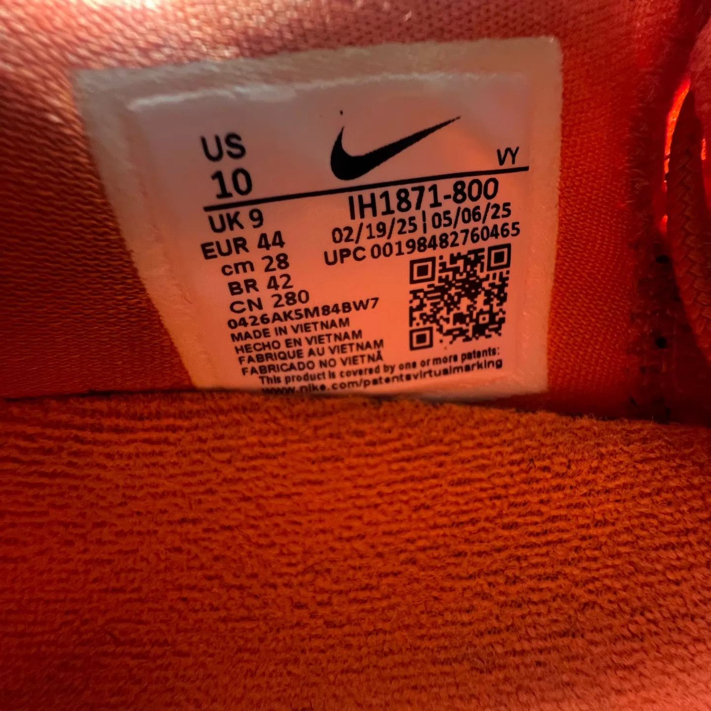 Nike ZK6 Orange Silver 44 Worn a few times Size US 11 / EU 44 - 7 Thumbnail