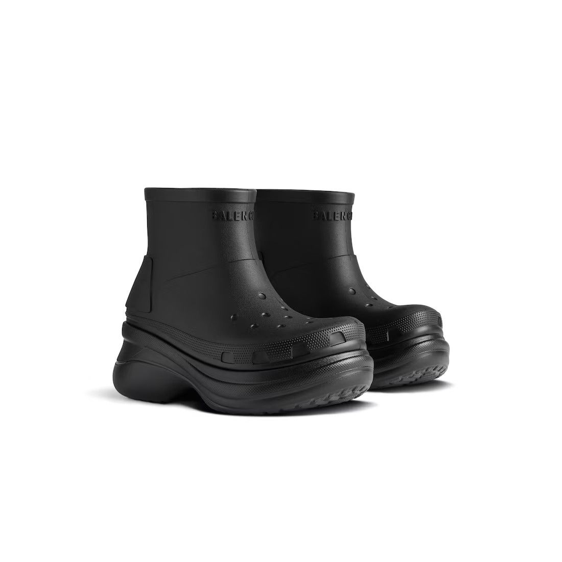 Balenciaga × Crocs o1la1rc1a0525 Crocs™ Booties in Black Size US 10 / IT 40 - 2 Thumbnail