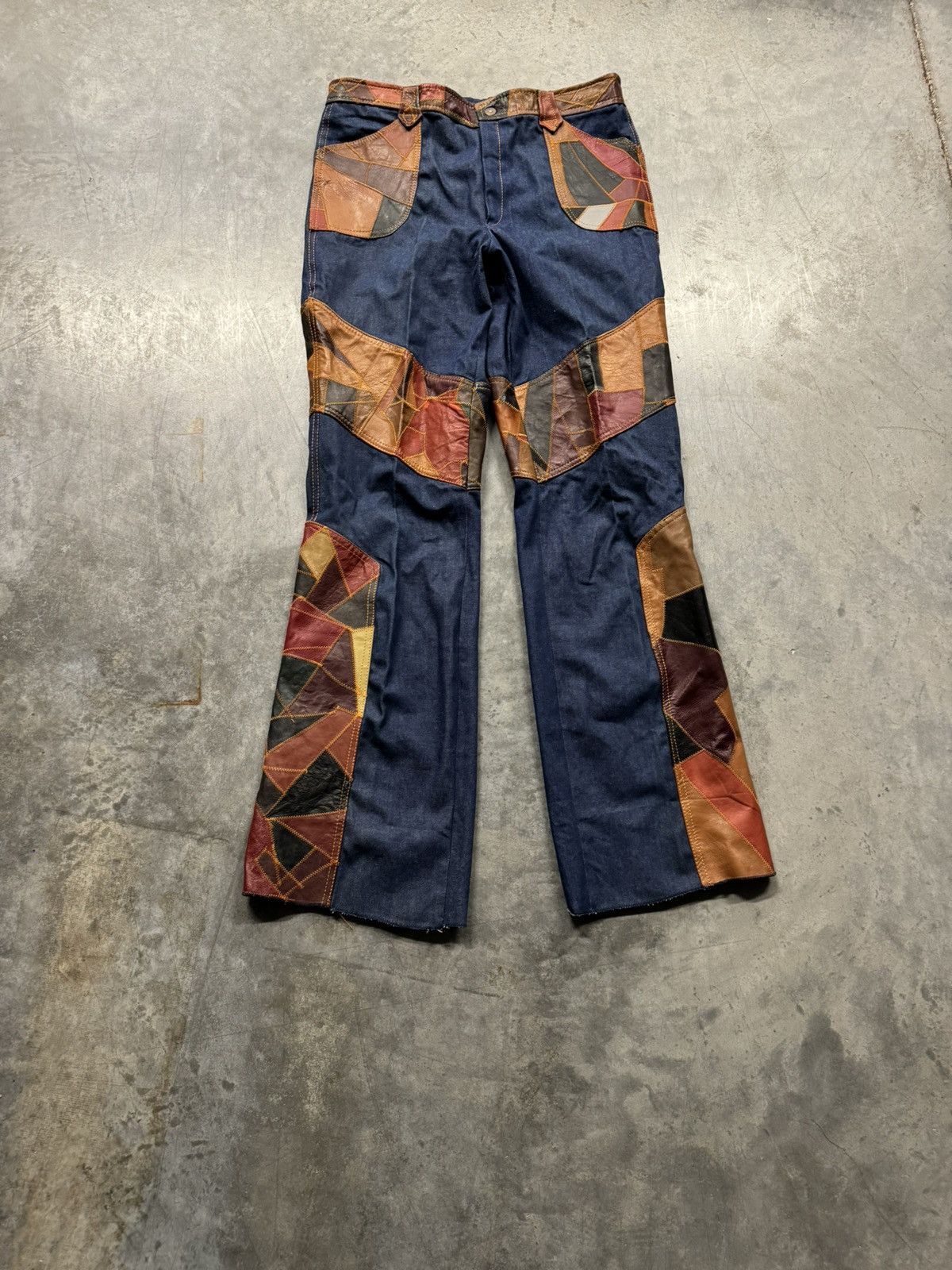 パンツ 70s Levi's Corduroy Patchwork Flare 70s Levi´s Corduroy Patchwork Flare