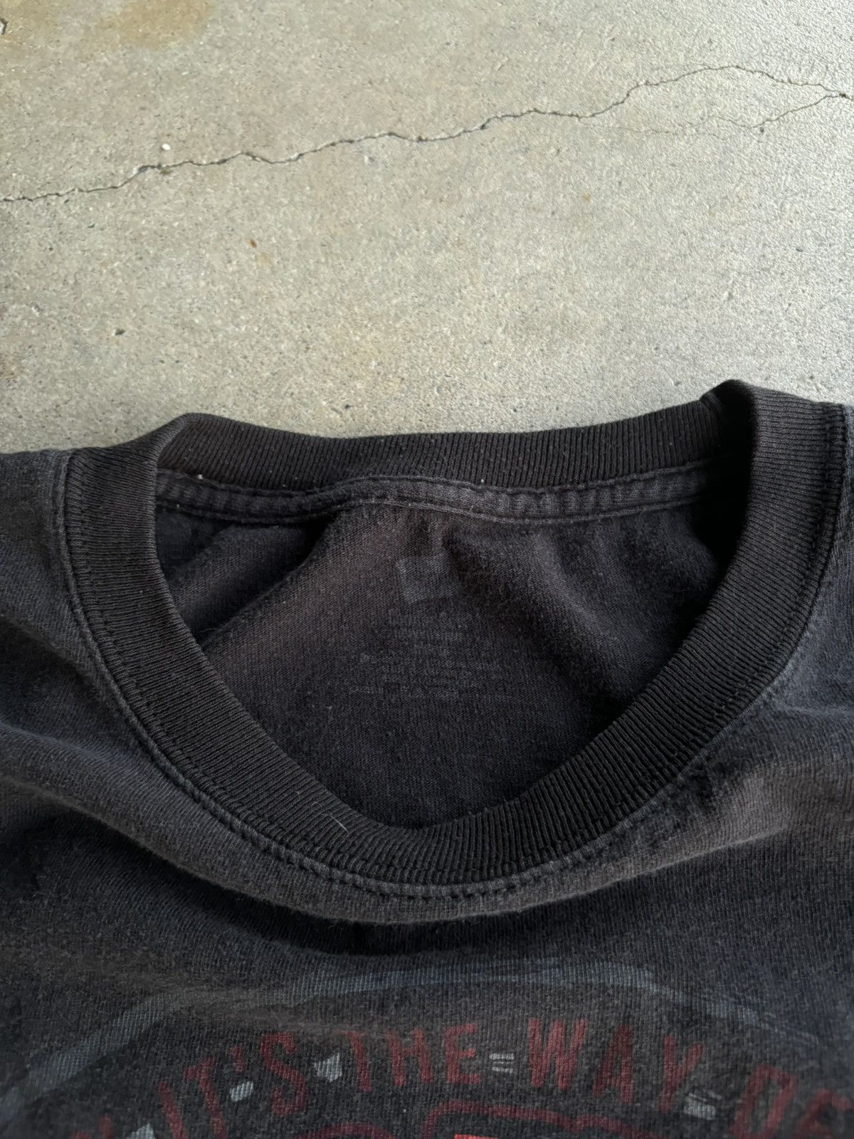 Band Tees Crazy Faded Five Finger Deathmatch Boxy Black Rock Shirt Size US L / EU 52-54 / 3 - 4 Thumbnail
