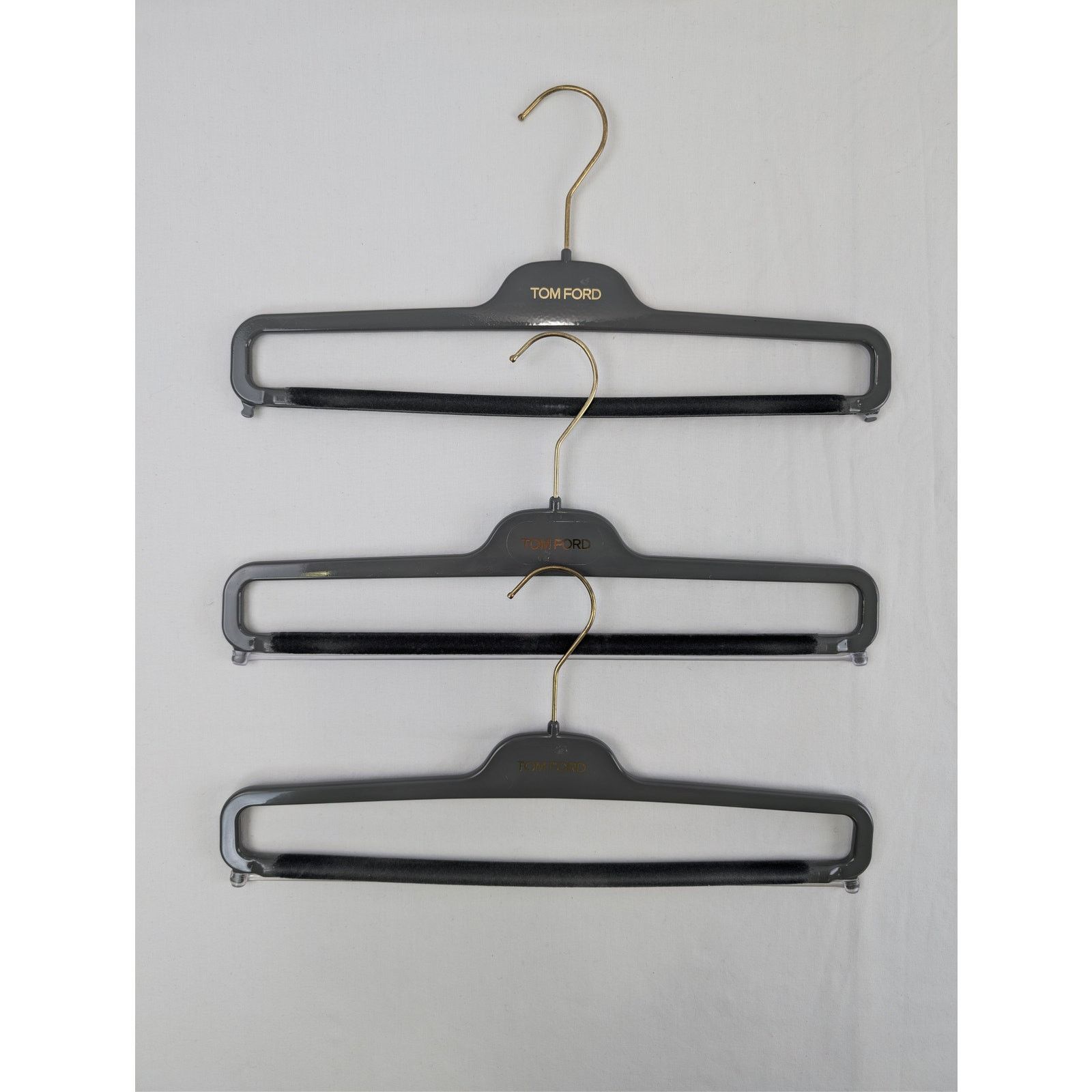 Tom Ford o1rshd1 Size: OS / 3 Pack Clip Hangers in Black Size ONE SIZE - 1 Thumbnail