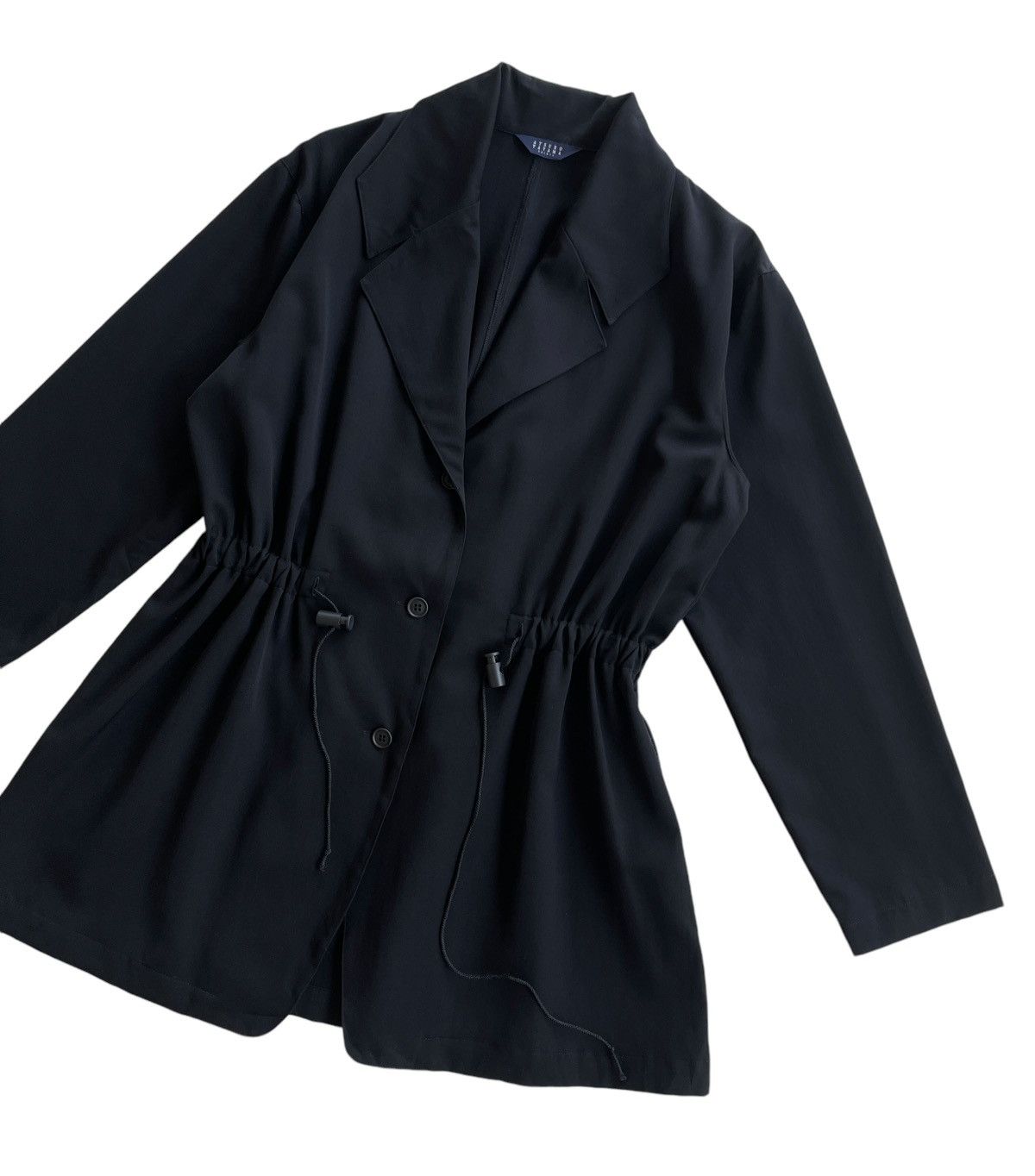 ATSURO TAYAMA Atsuro Tayama Drawstring Trench Coat Size M / US 6-8 / IT 42-44 - 5 Thumbnail