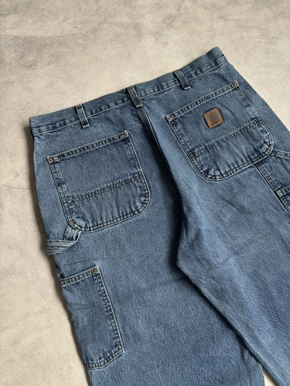 Carhartt carhartt carpenter B13 size 34 original dungare fit Size US 34 / EU 50 - 3 Thumbnail