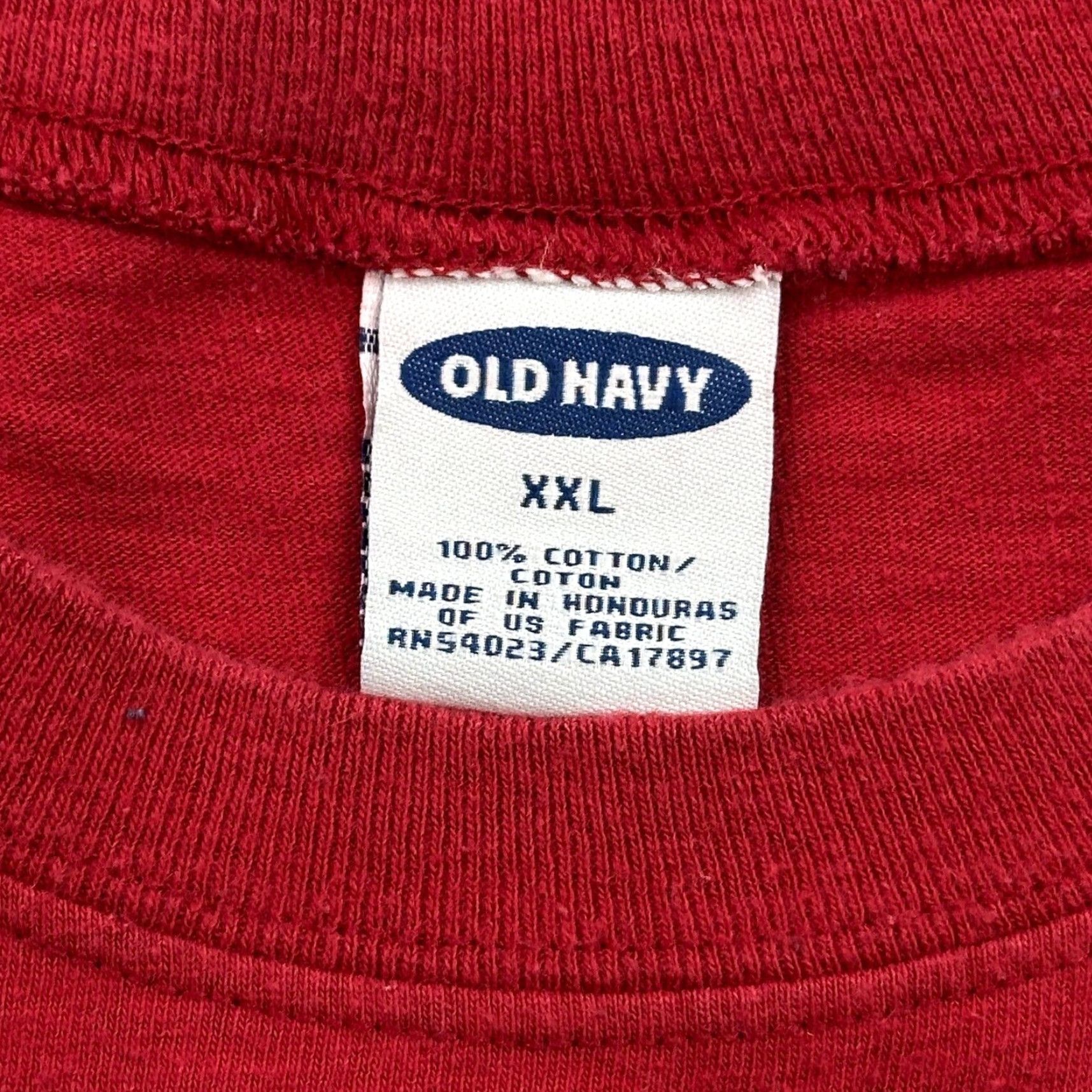 Old Navy VINTAGE Old Navy Shirt Mens 2XL Red Long Sleeve Logo Spell Out Skate Punk Y2K Size US XXL / EU 58 / 5 - 7 Thumbnail