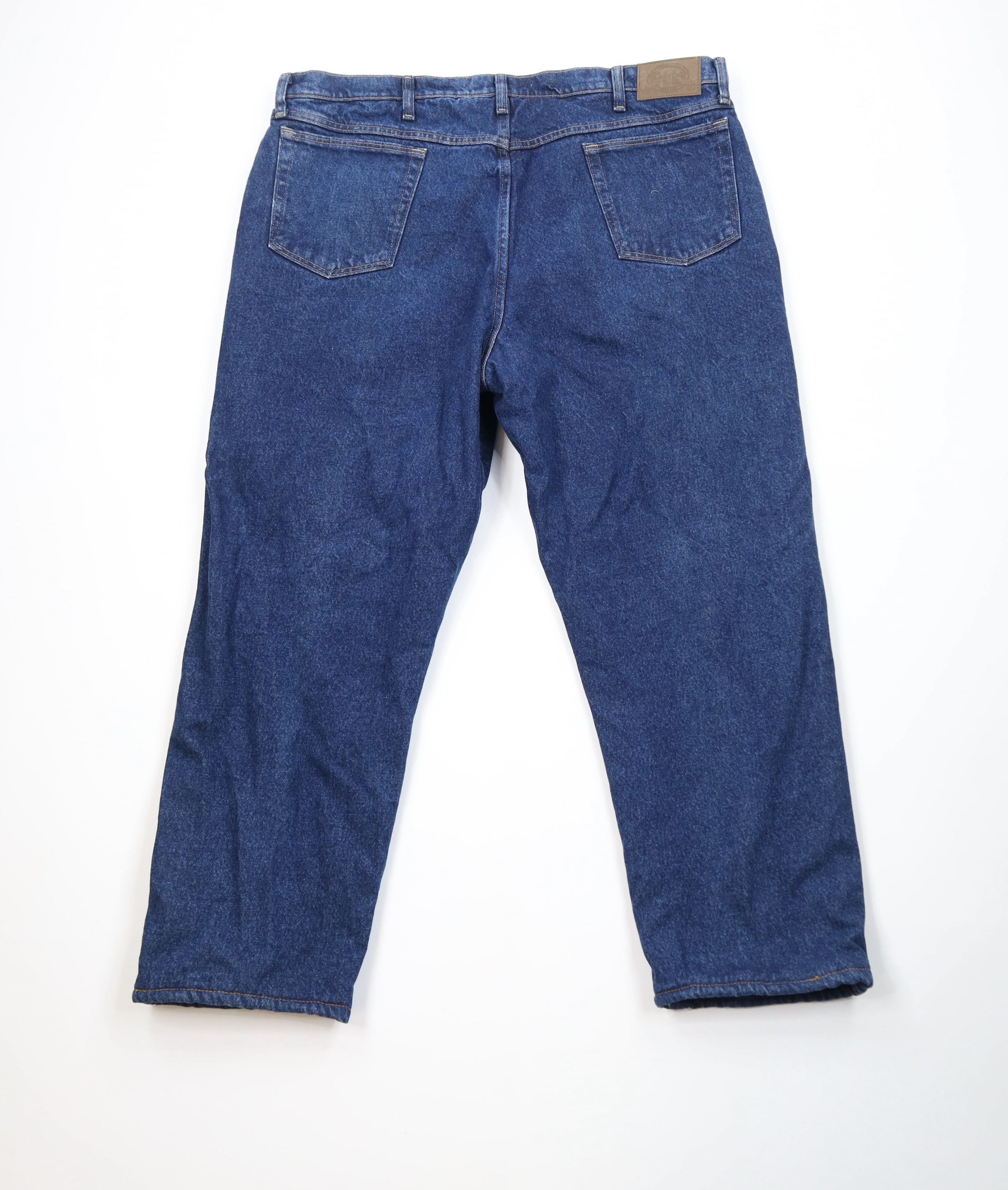 Cabelas Vintage Cabelas Heavyweight Lined Wide Leg Denim Jeans Blue Size US 42 / EU 58 - 12 Thumbnail