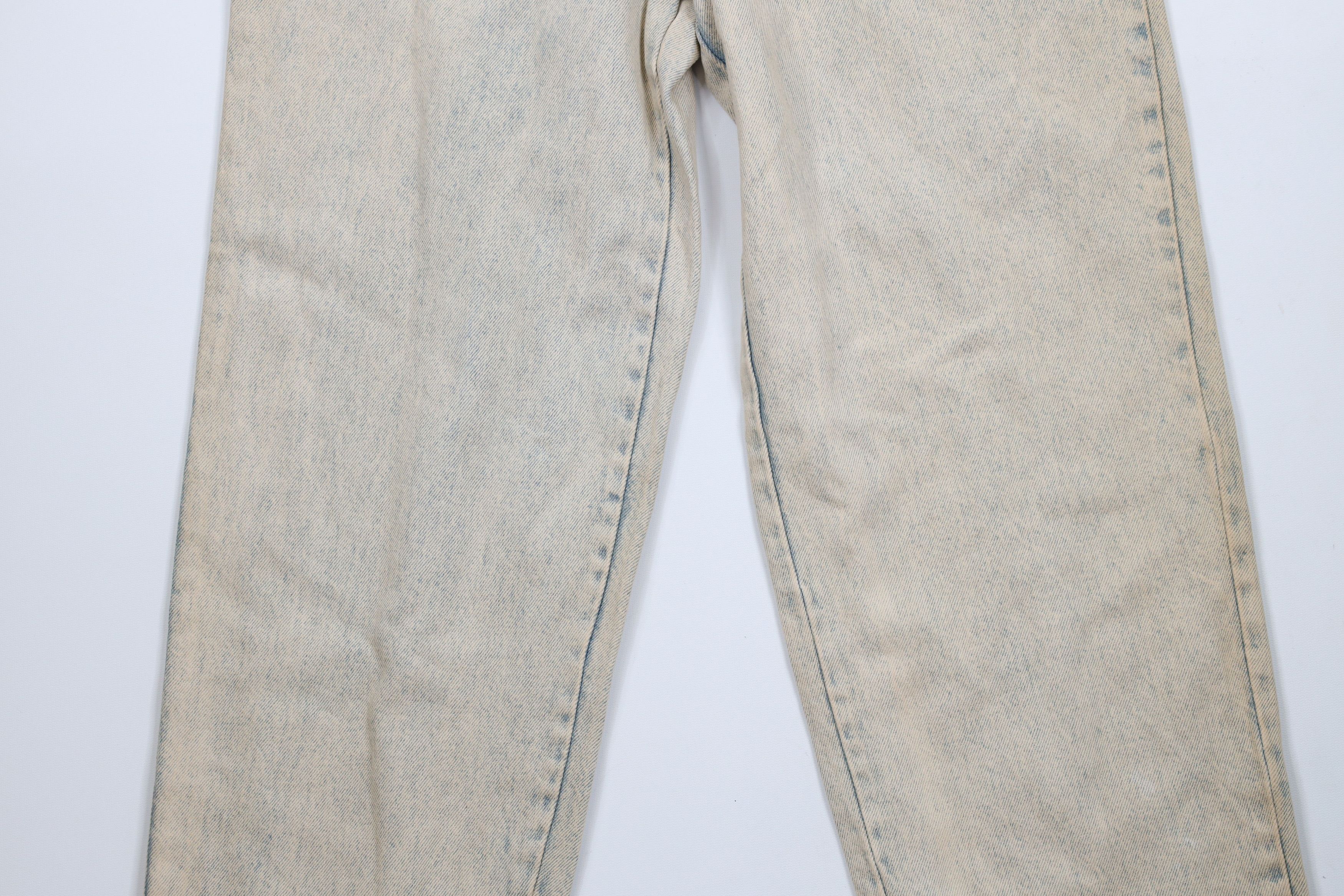 Vintage Deadstock Vintage 90s Streetwear Wash Flip Cuff Denim Jeans Size US 30 / EU 46 - 4 Thumbnail