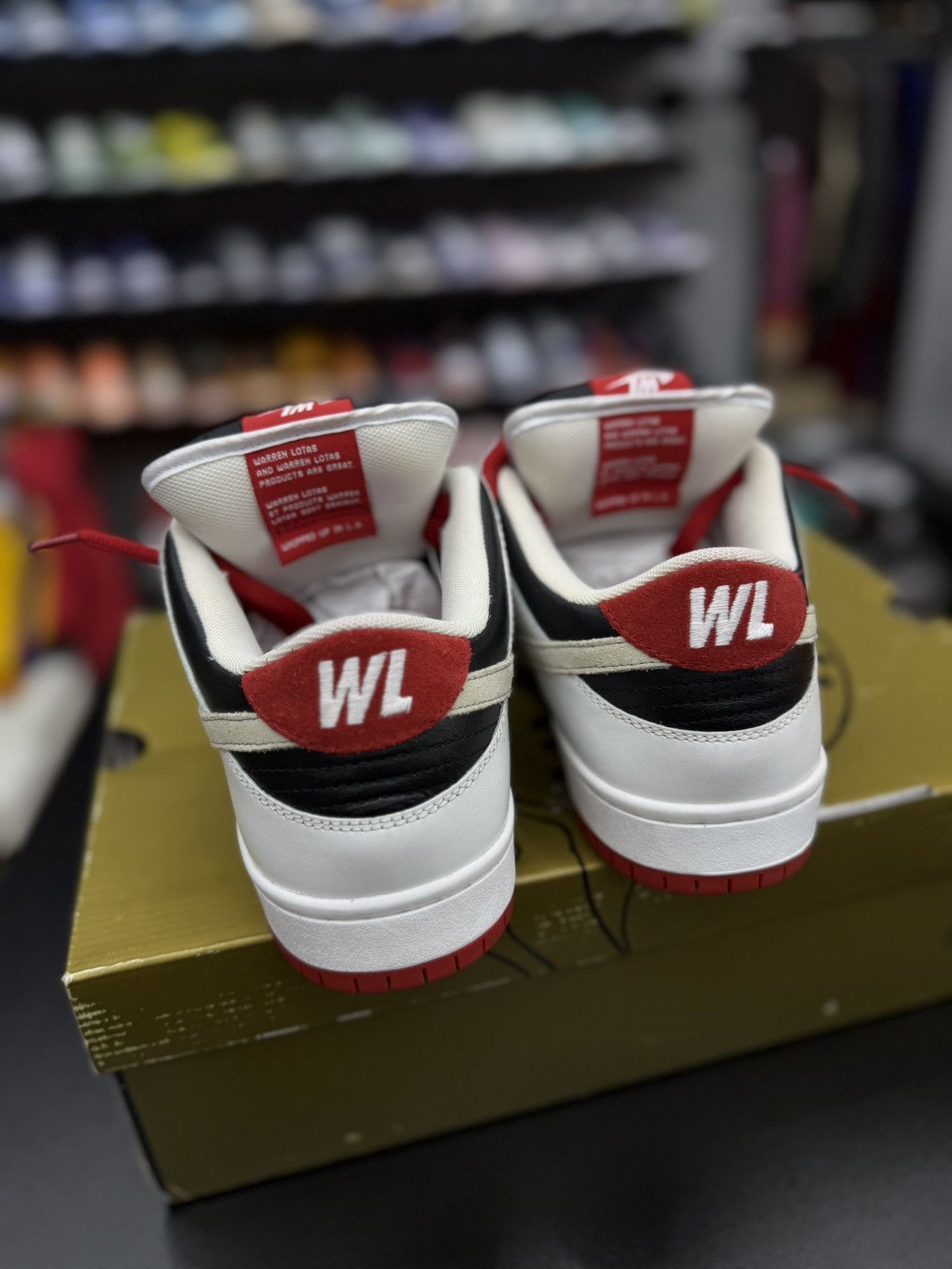 Warren Lotas Warren Lotas Red JASON Dunk Lawsuit Pair 8 Men’s Rare Size US 8 / EU 41 - 13 Thumbnail