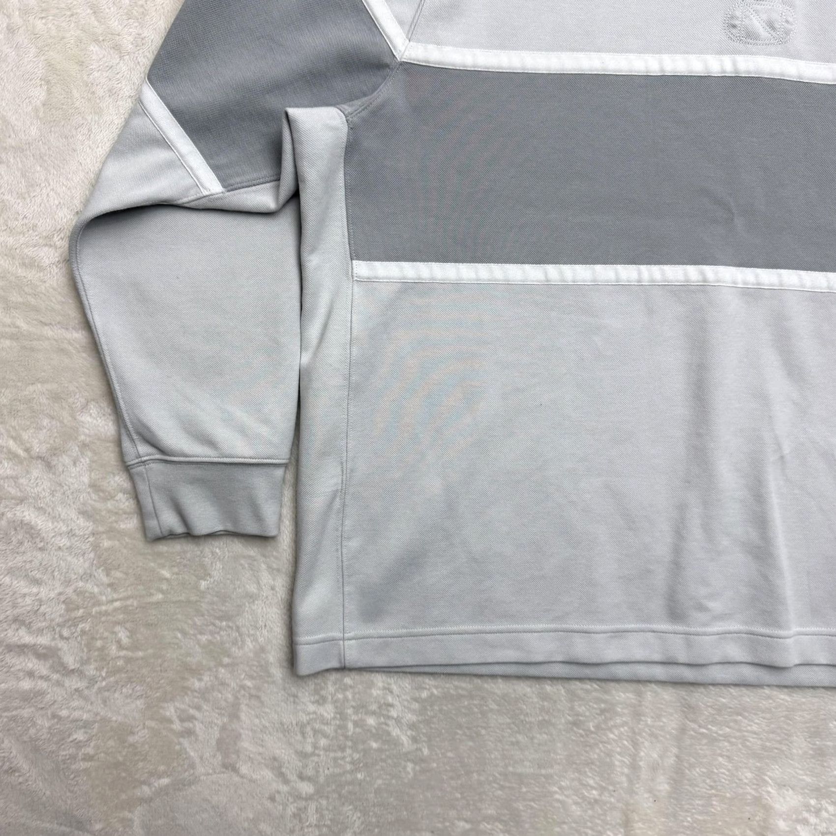 Nike Nike Dri-FIT Henley Shirt Mens 2XL Gray Colorblock Rugby Athletic Preppy Heavy Size US XXL / EU 58 / 5 - 7 Thumbnail