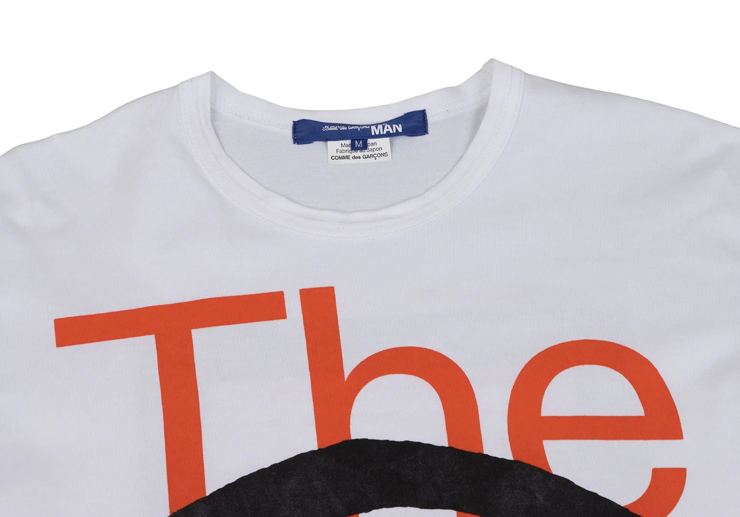 Junya Watanabe Printed T-Shirt in Black, White, and Orange, Size M Size US M / EU 48-50 / 2 - 2 Thumbnail