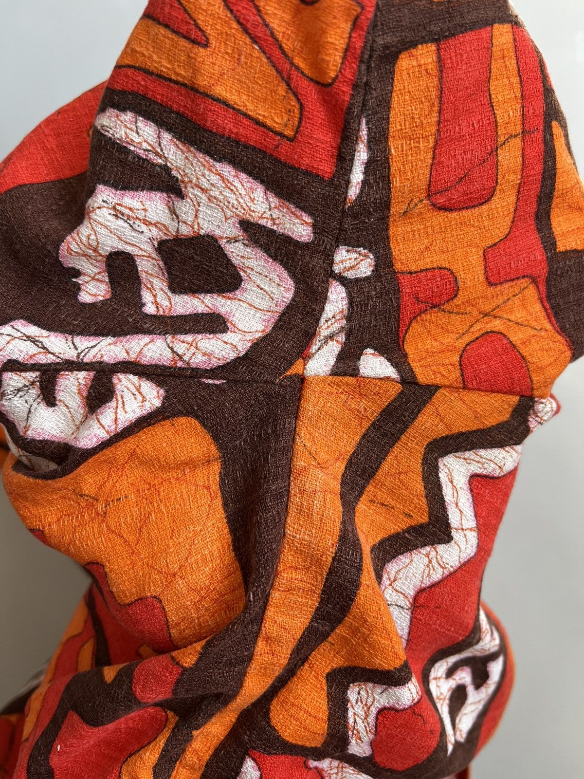 Sears Vintage 60s Sears Kings Road Orange Hawaiian Button Up Shirt Size US M / EU 48-50 / 2 - 22 Thumbnail