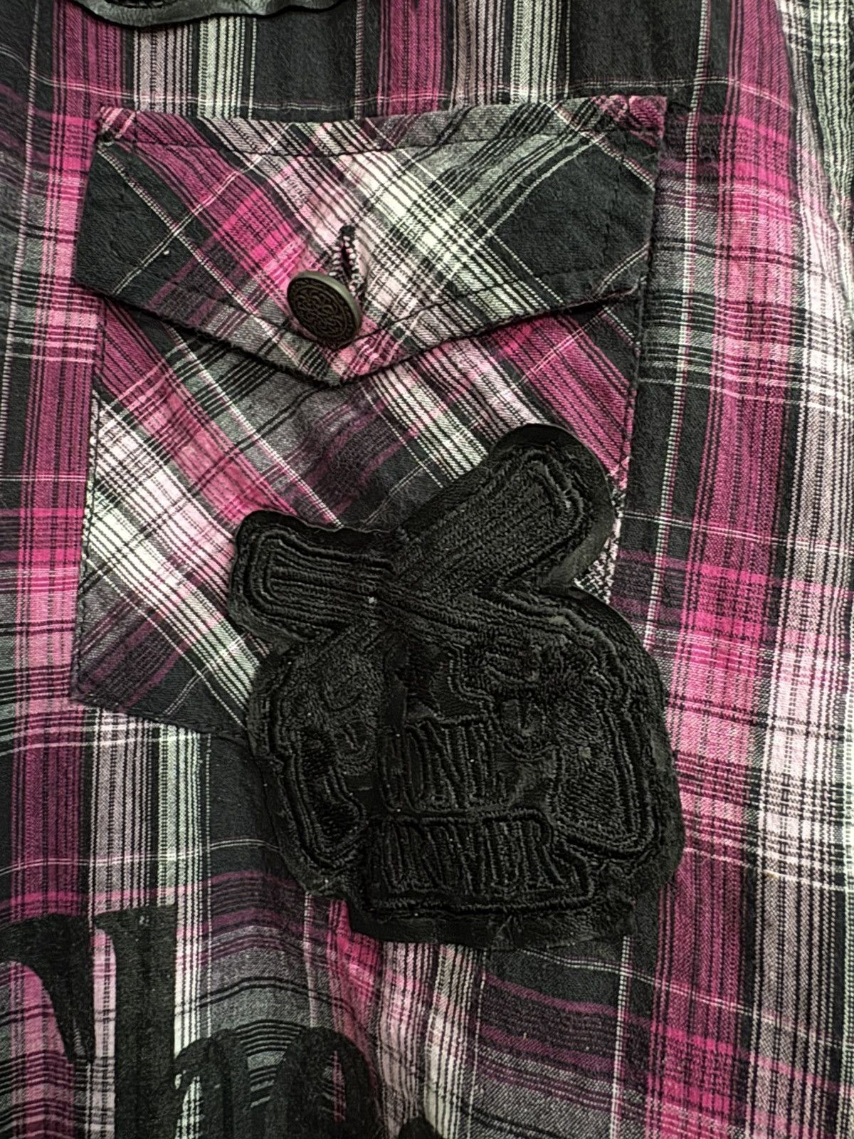 semanticdesign semanticdesign Patch Print Vkei gyaru Grunge Shirt Size US M / EU 48-50 / 2 - 6 Thumbnail