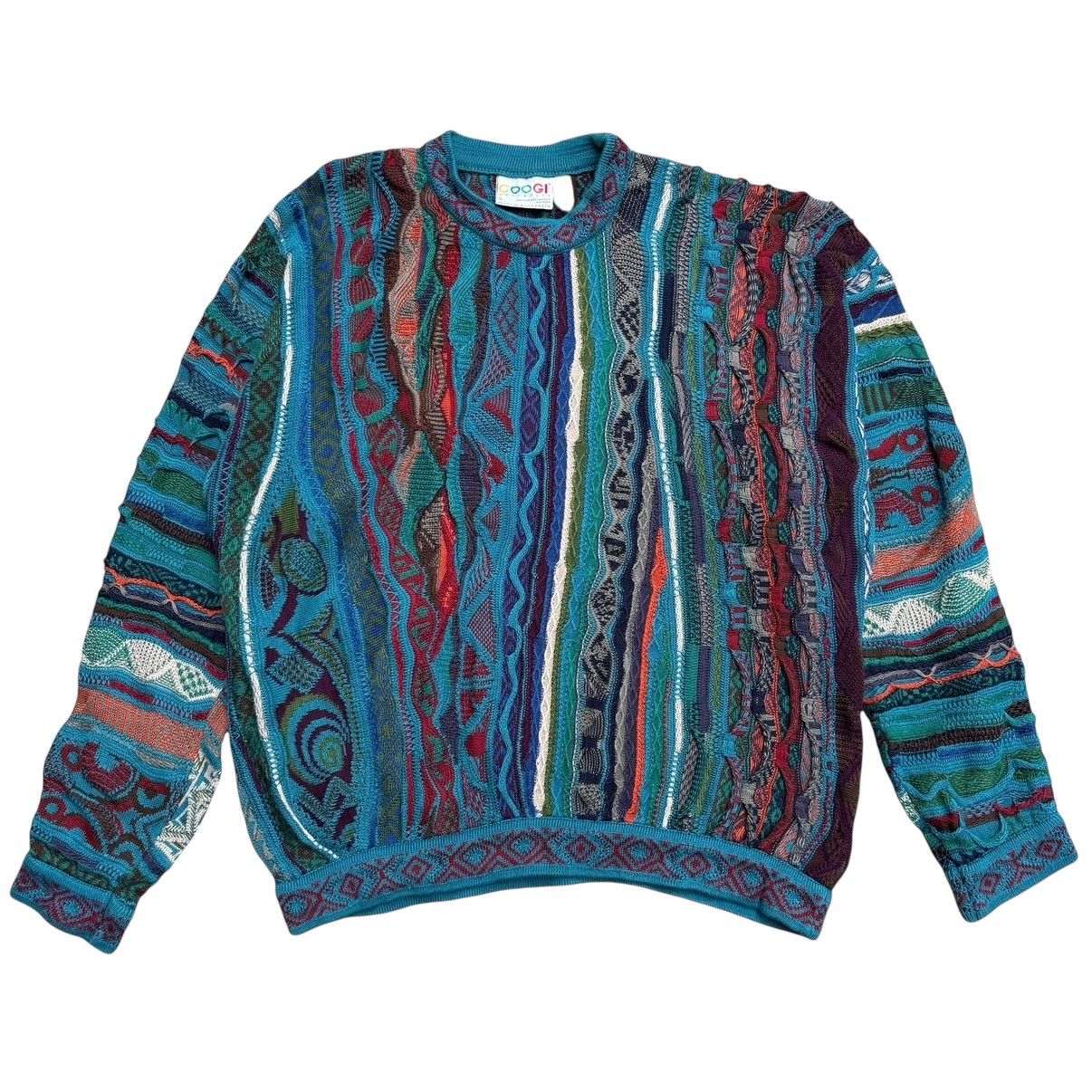 Coogi Vintage Coogi 3d Knit Sweater Size US S / EU 44-46 / 1 - 2 Thumbnail