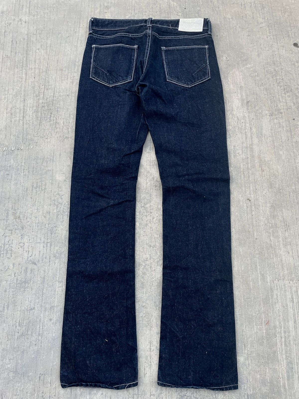 GOSTAR DE FUGA 2000s JAPANESE BRAND FUGA RAW DENIM SLIM Size US 30 / EU 46 - 2 Thumbnail