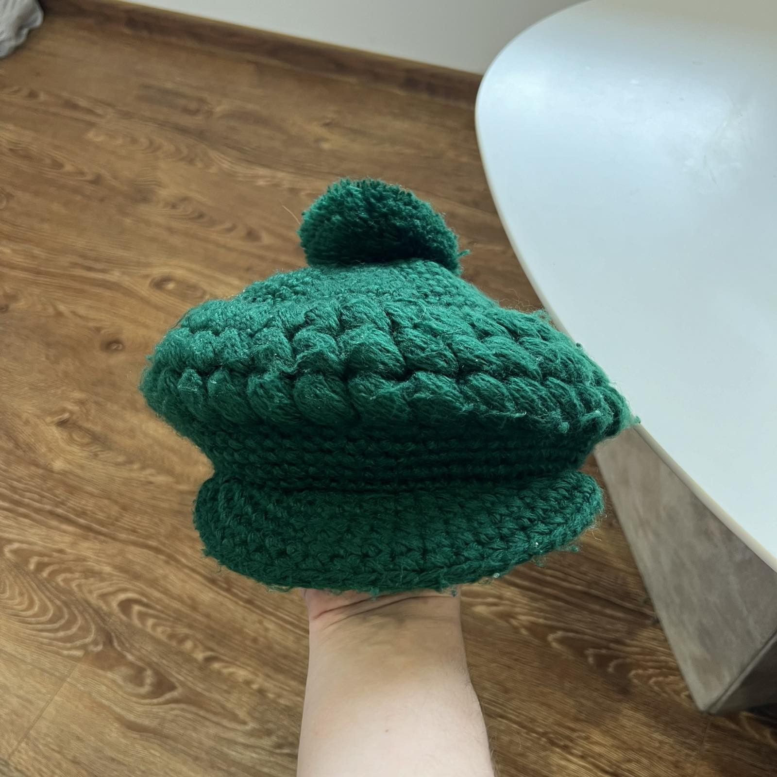 Japanese Brand vintage Japanese style 100% hemp made Knit hat 70s Size ONE SIZE - 1 Thumbnail