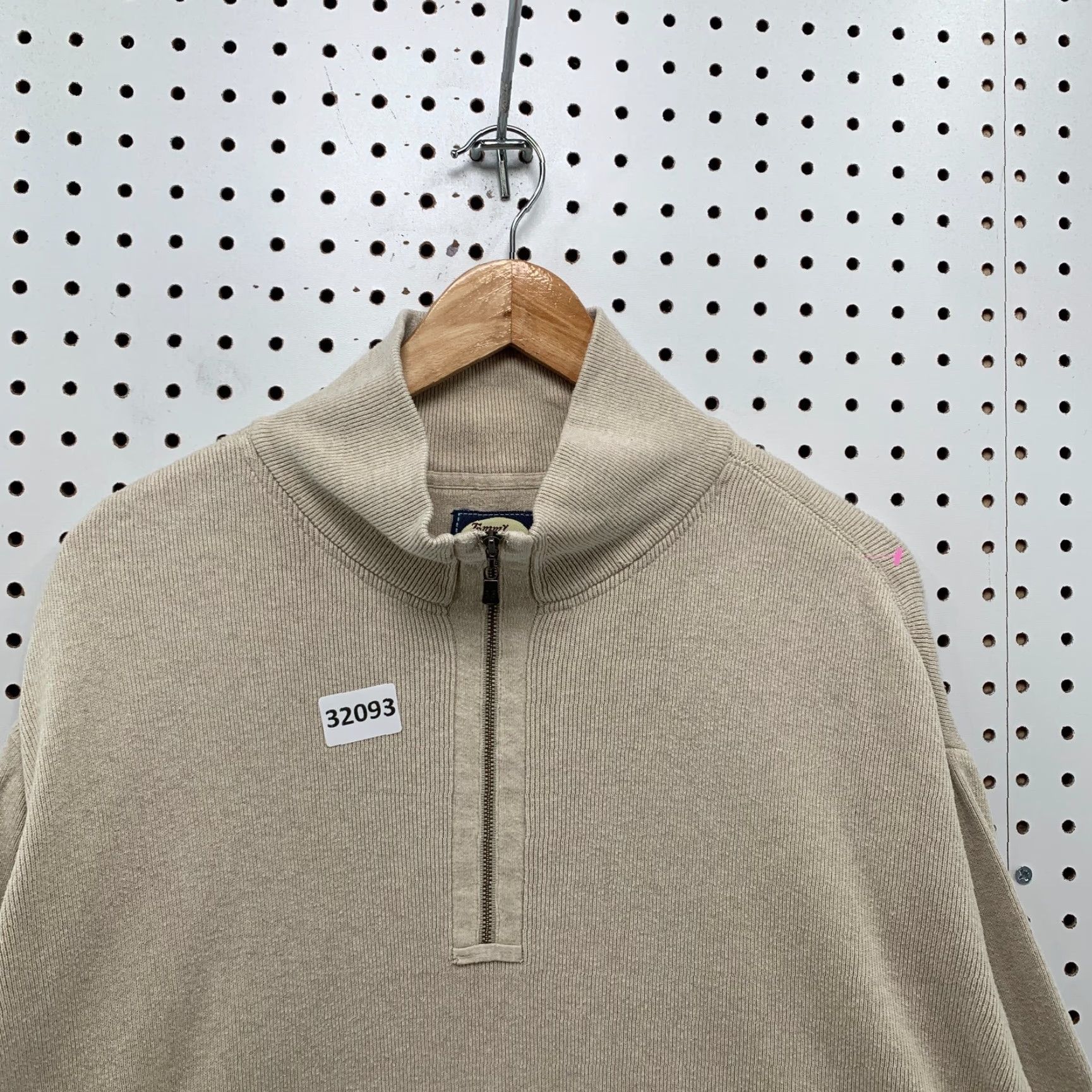 Tommy Bahama VINTAGE Tommy Bahama 1/4 Zip Pullover Sweater Mens Large Oversized Gray Long Sleeve Mock Neck Size US L / EU 52-54 / 3 - 7 Thumbnail