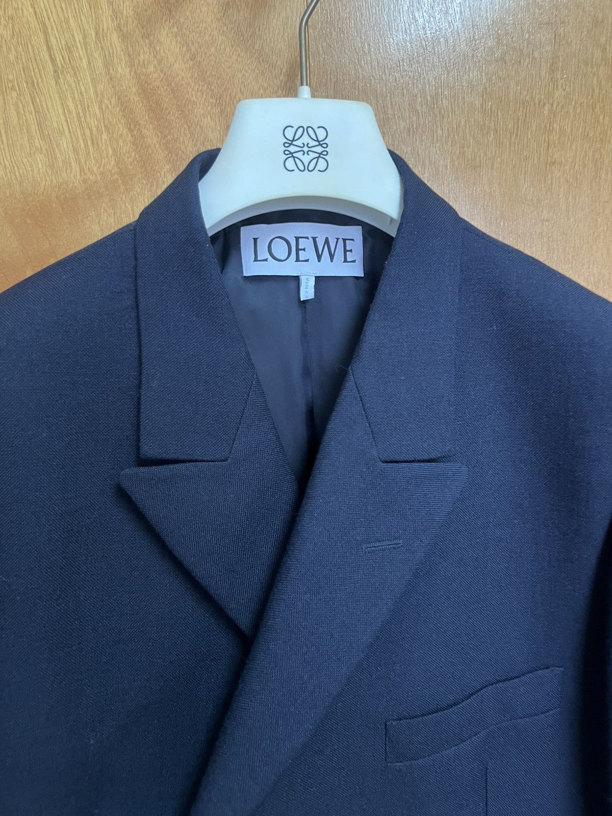 Loewe LOEWE Double- Breasted Blazer Size 44R - 9 Thumbnail