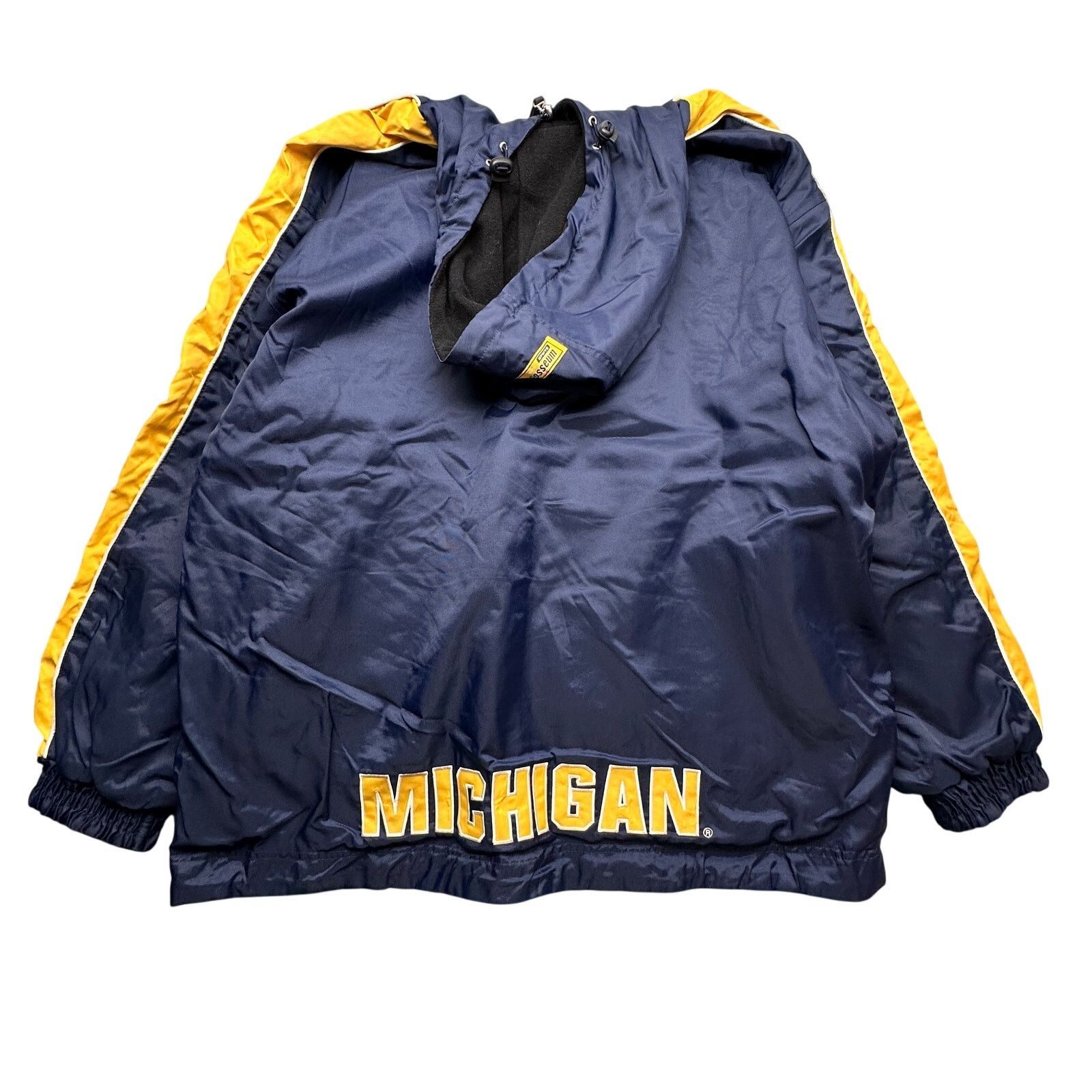 Colosseum Athletics VTG Colosseum Michigan Wolverines Reversible Jacket Mens XL Size US XL / EU 56 / 4 - 3 Thumbnail