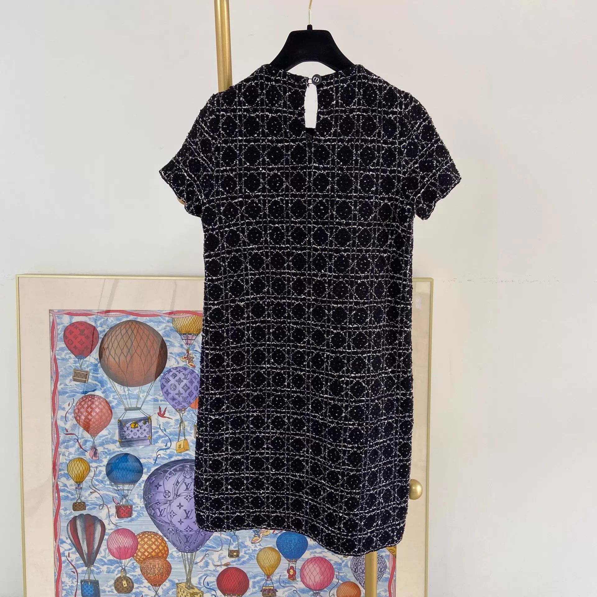 Christian Dior Monsieur Dior Tartan Knit Dress F34 Size XS / US 0-2 / IT 36-38 - 3 Thumbnail