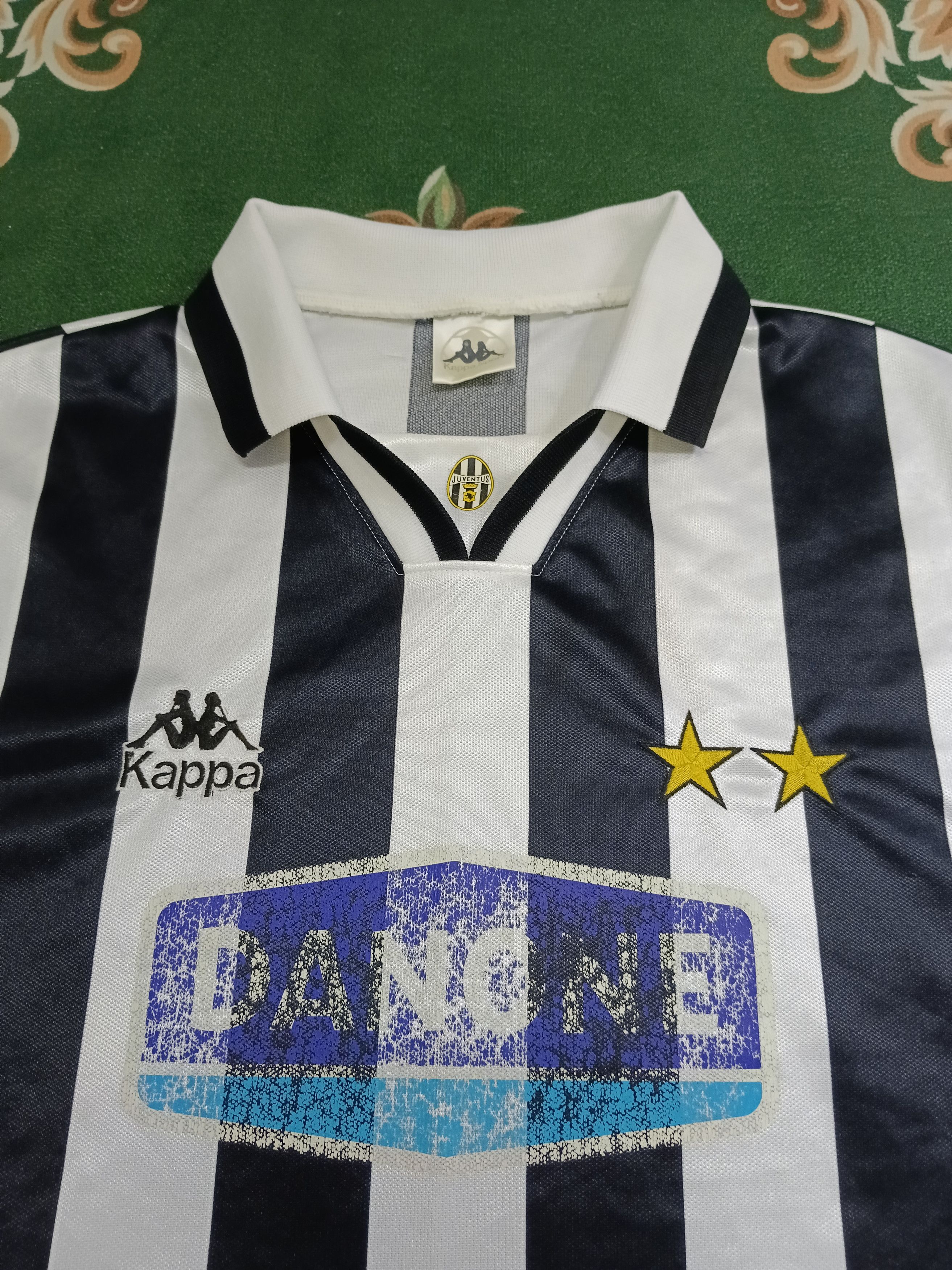 Kappa × Vintage VINTAGE 90s KAPPA JUVENTUS JERSEY Size US L / EU 52-54 / 3 - 4 Thumbnail