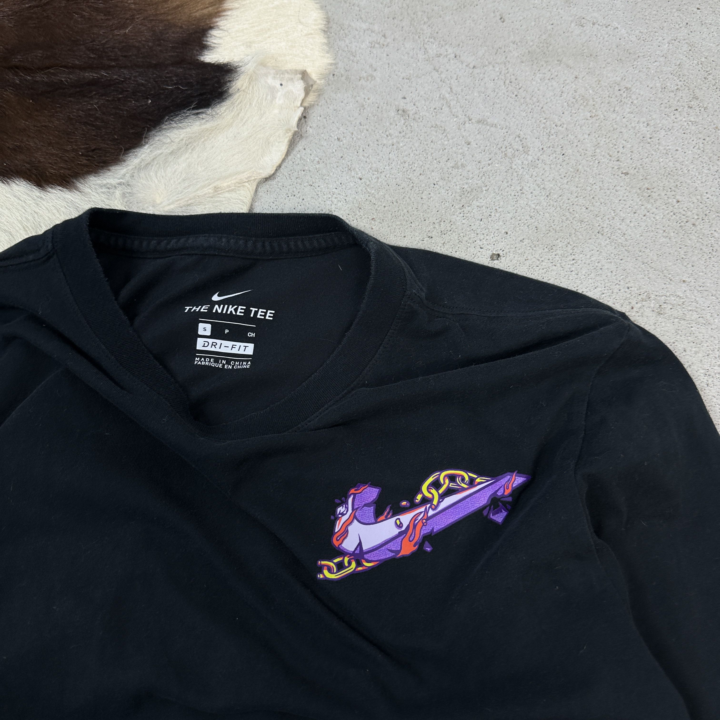 Nike × Vintage Longsleeve Nike Size US S / EU 44-46 / 1 - 4 Thumbnail