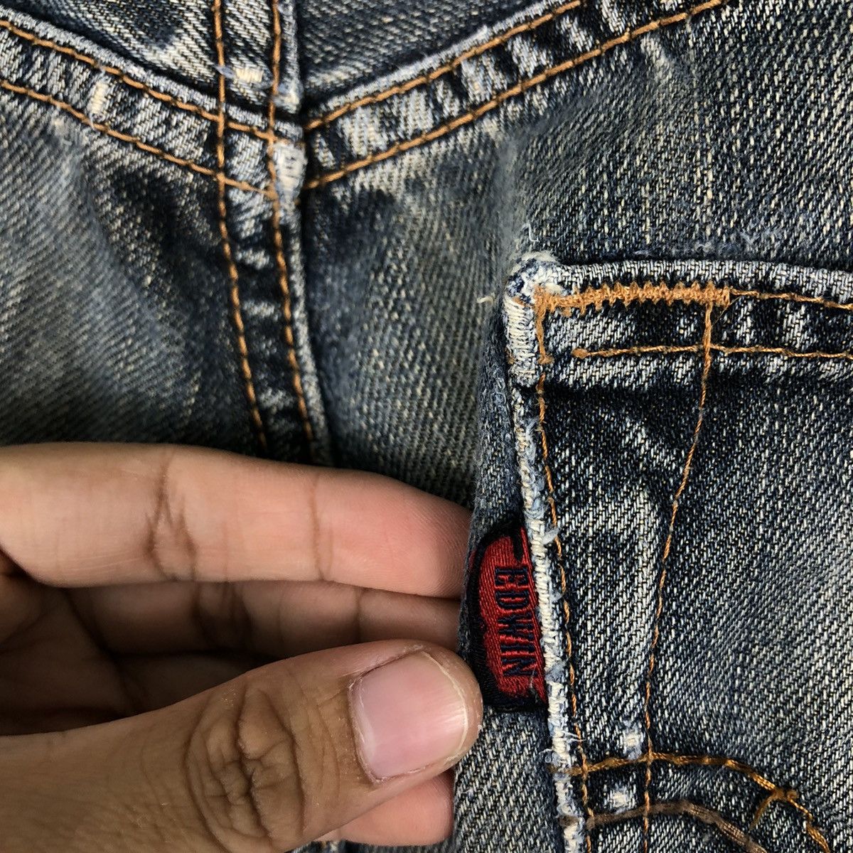 Japanese Brand ☄️90’s DISTRESSED DENIM JEANS EDWIN 503 MADE IN JAPAN Size US 30 / EU 46 - 16 Thumbnail