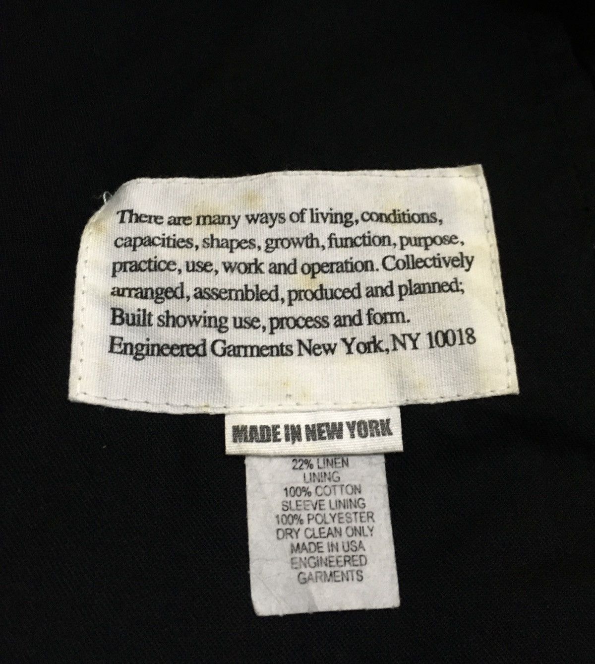 Engineered Garments Rare Design Vintage Brand Engineered Garments Jacket 1990s Size US S / EU 44-46 / 1 - 11 Thumbnail