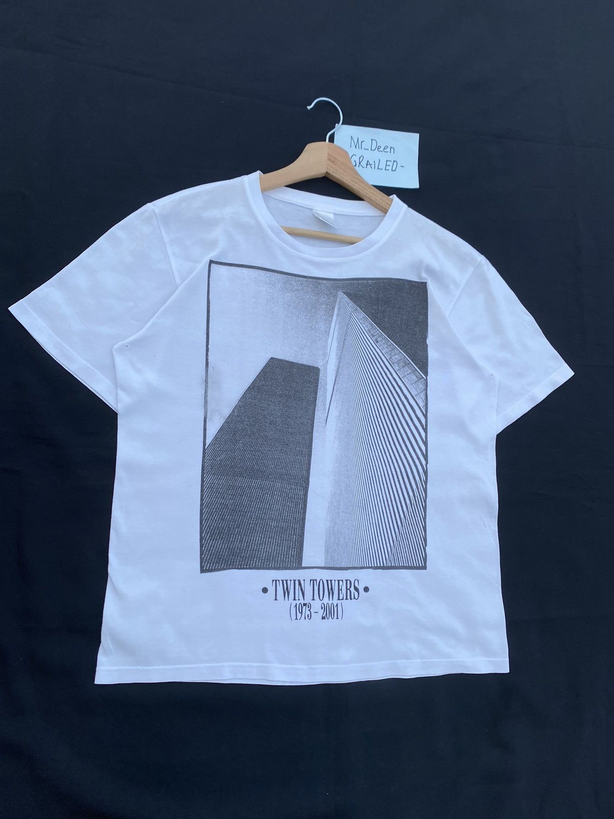 Number (N)ine Number Nine Takahiromiyashita 2002 Twin Towers Photo Tee Size US M / EU 48-50 / 2 - 3 Thumbnail