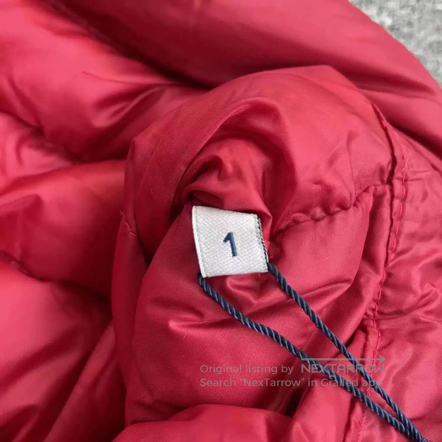 Moncler slim red down vest by Moncler. Size US XS / EU 42 / 0 - 5 Thumbnail