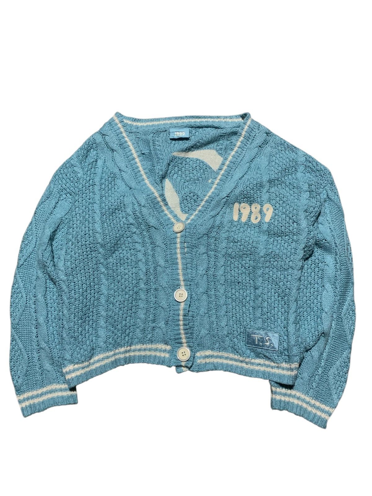 Other 🐍 Taylor Swift 1989 “Taylor’s Version” Knit Cardigan Size L / US 10 / IT 46 - 1 Thumbnail