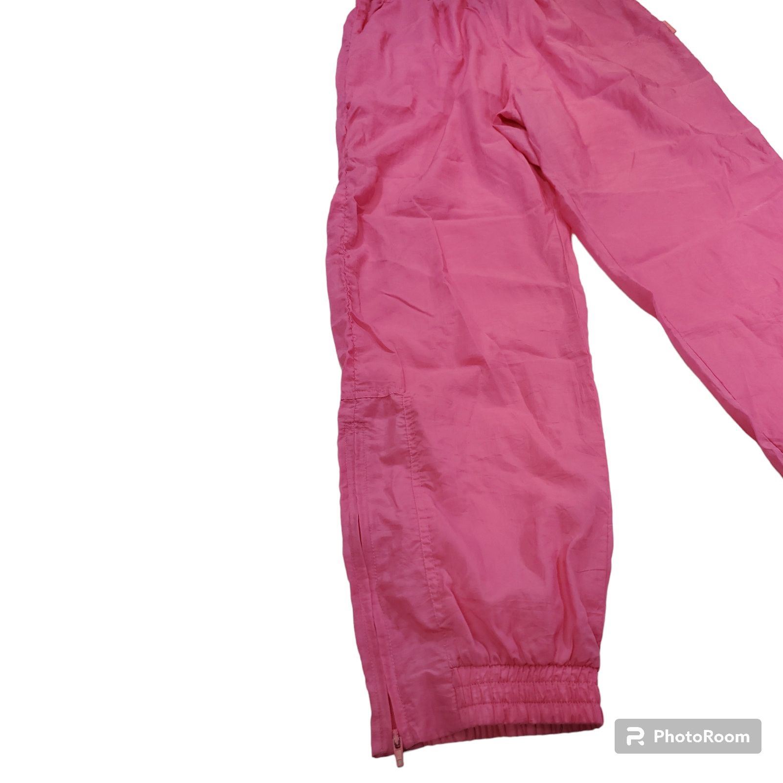 Puma Puma | Vintage, Hot Pink, Track Pants | Size Large Size 34" / US 12 / IT 48 - 2 Thumbnail