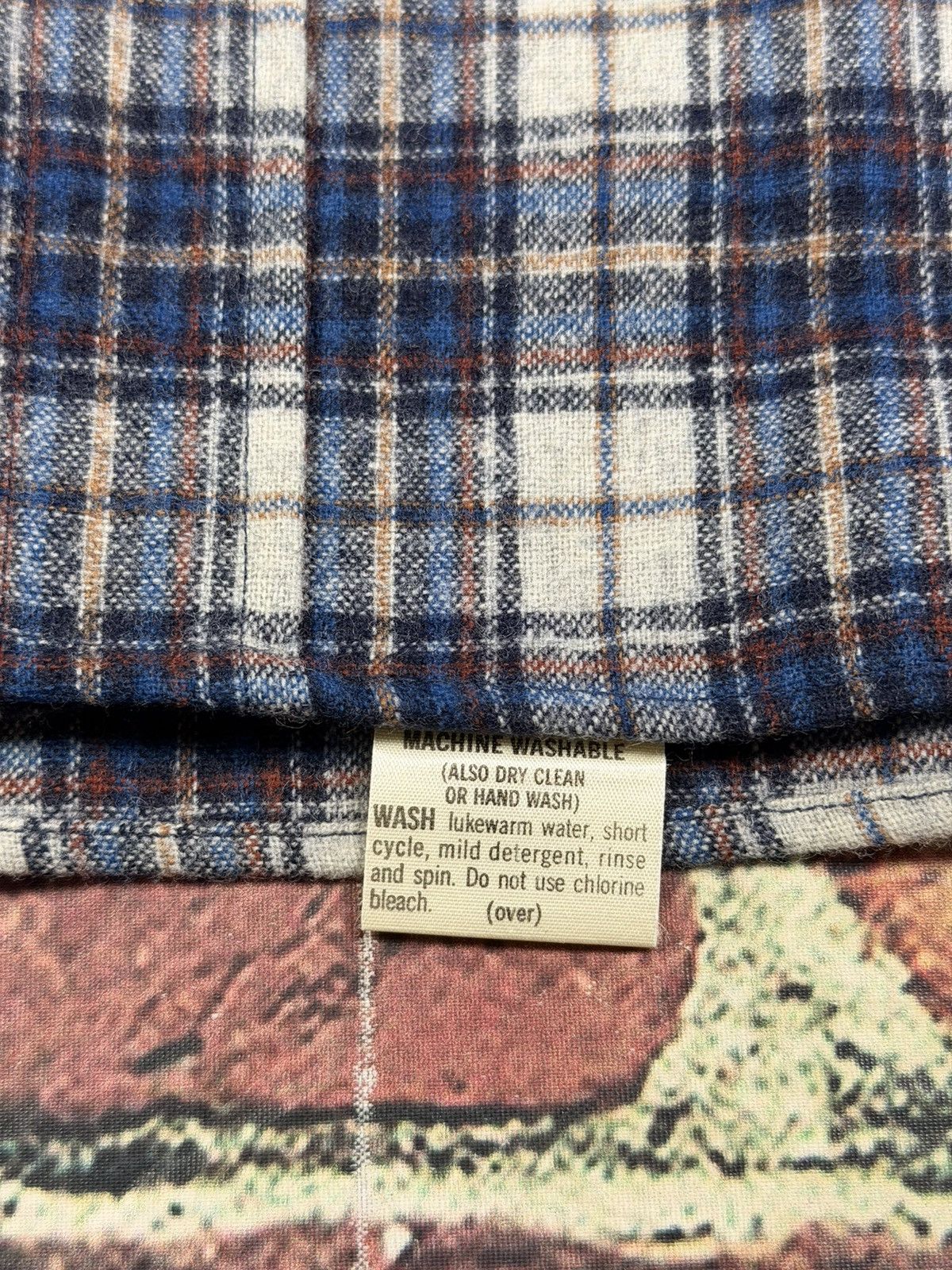Pendleton Vintage Pendleton Shirt Blue Plaid Wool Country Traditionals Size US M / EU 48-50 / 2 - 10 Thumbnail
