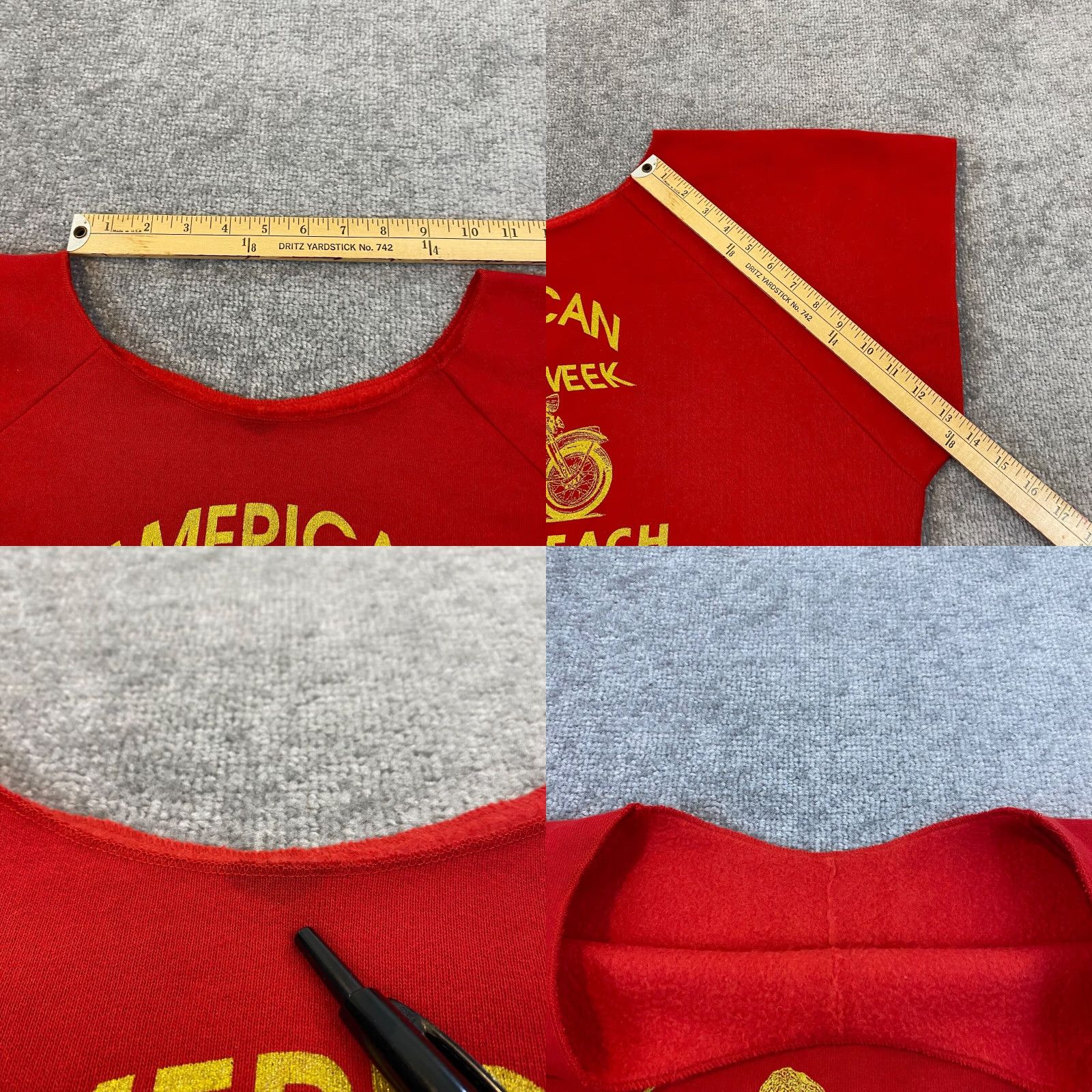 Vintage VINTAGE Motorcycle Shirt Mens One Size Red 1994 Daytona Bike Week Rag Gym 90s Size US M / EU 48-50 / 2 - 8 Thumbnail