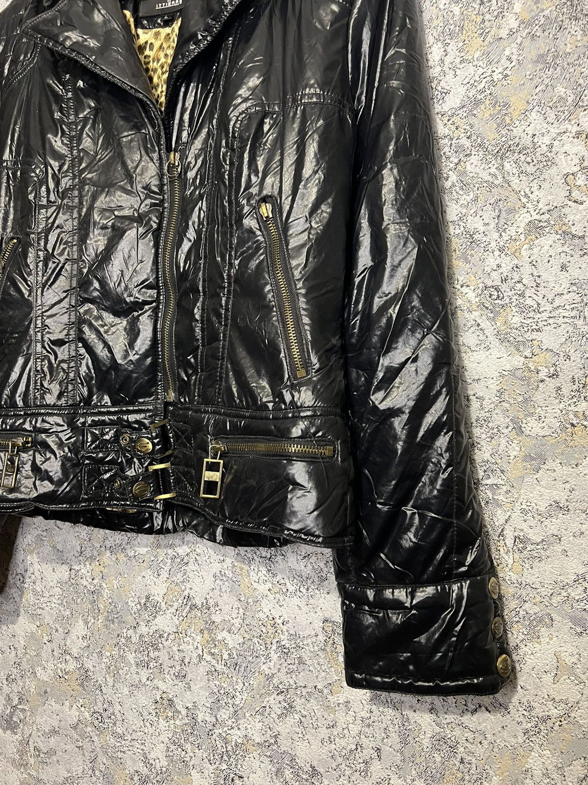 Just Cavalli × Vintage Just Cavalli Light Padded Jacket Size L / US 10 / IT 46 - 3 Thumbnail