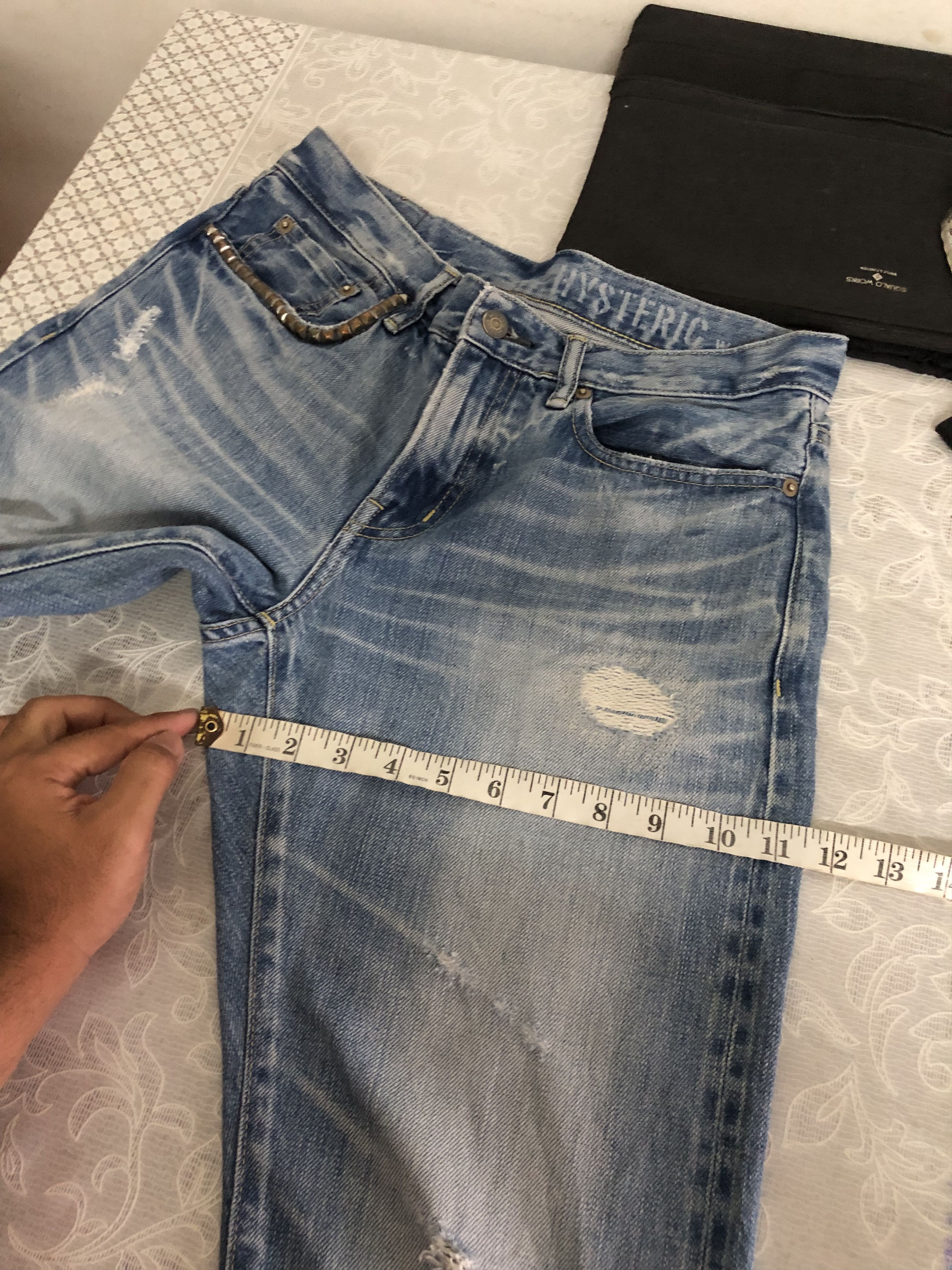 Hysteric Glamour Vintage Hysteric Glamour Selvedge Straight Cut Jeans Size US 30 / EU 46 - 16 Thumbnail