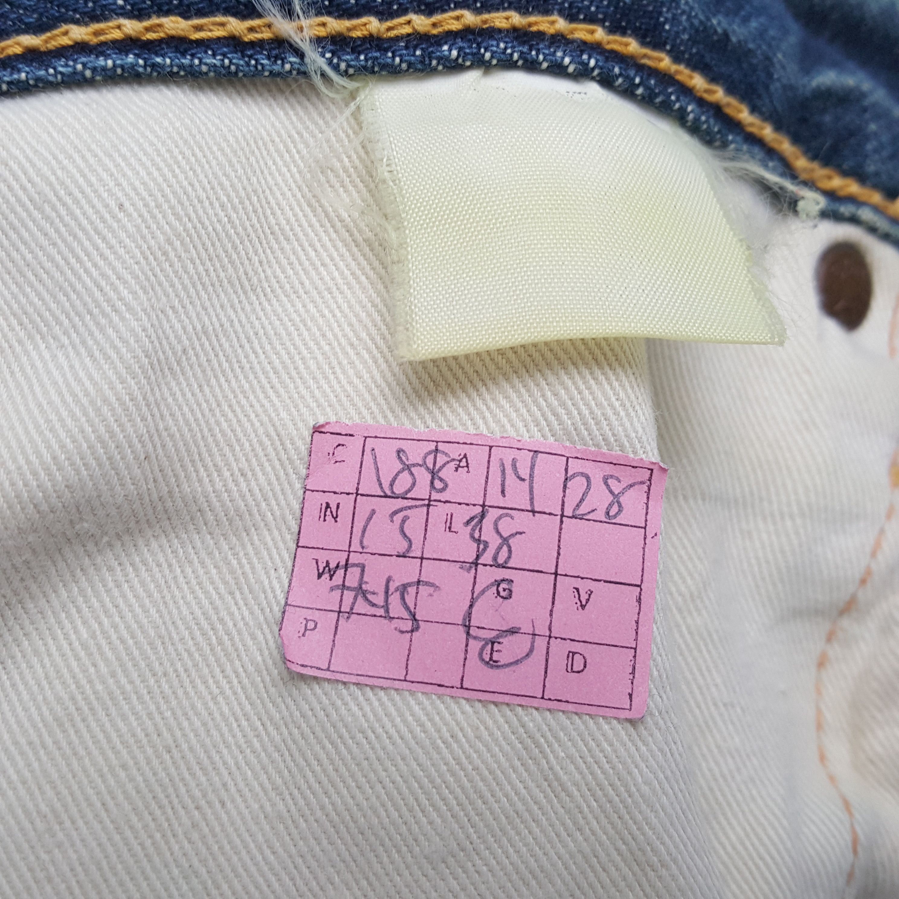 Evisu × Japanese Brand × Vintage EVIS Japanese Brand Streetwear Custom Daicock Jeans Size US 28 / EU 44 - 13 Thumbnail
