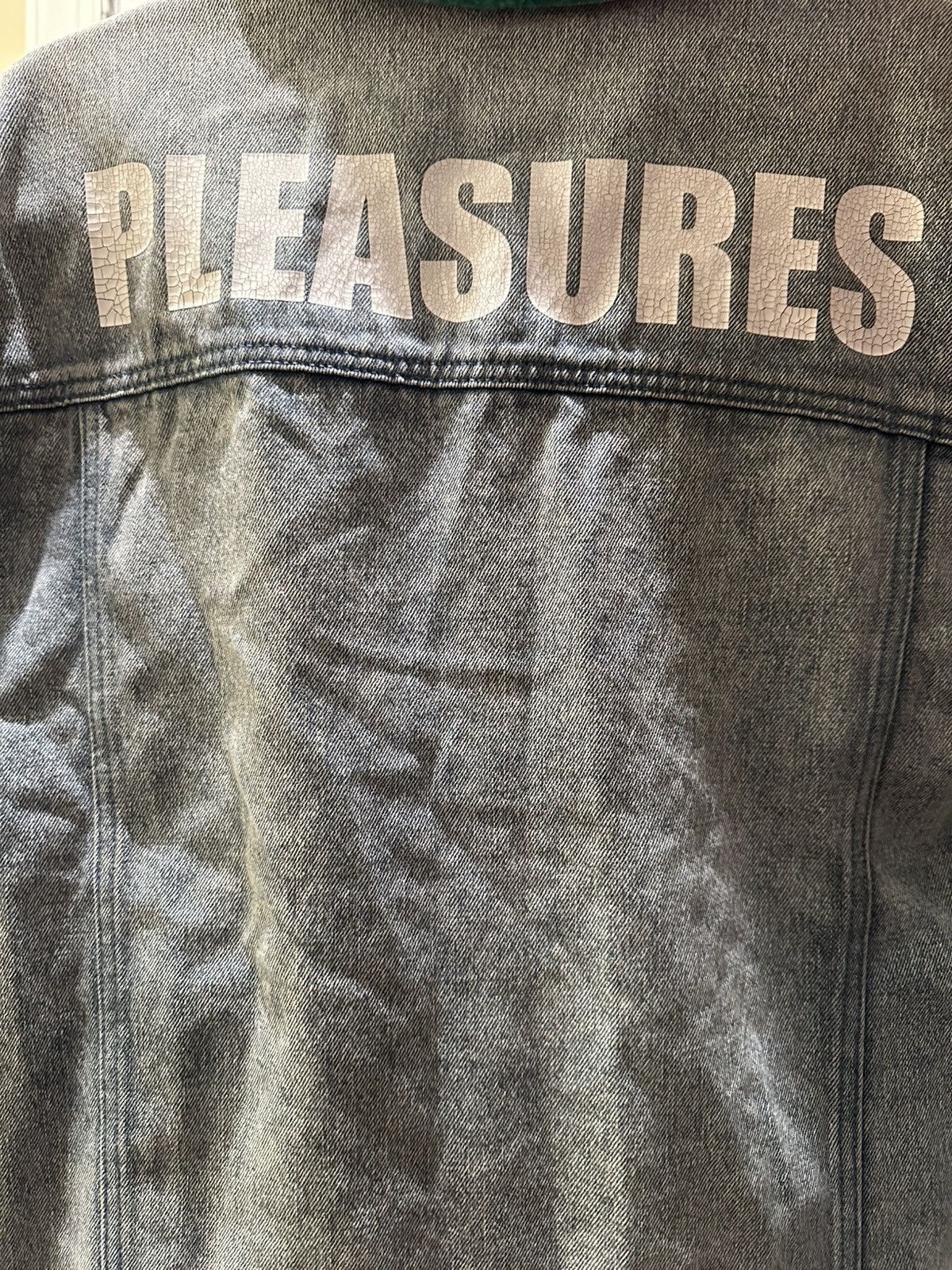 Pleasures Pleasures Fried Trucker Jacket Size US M / EU 48-50 / 2 - 4 Thumbnail