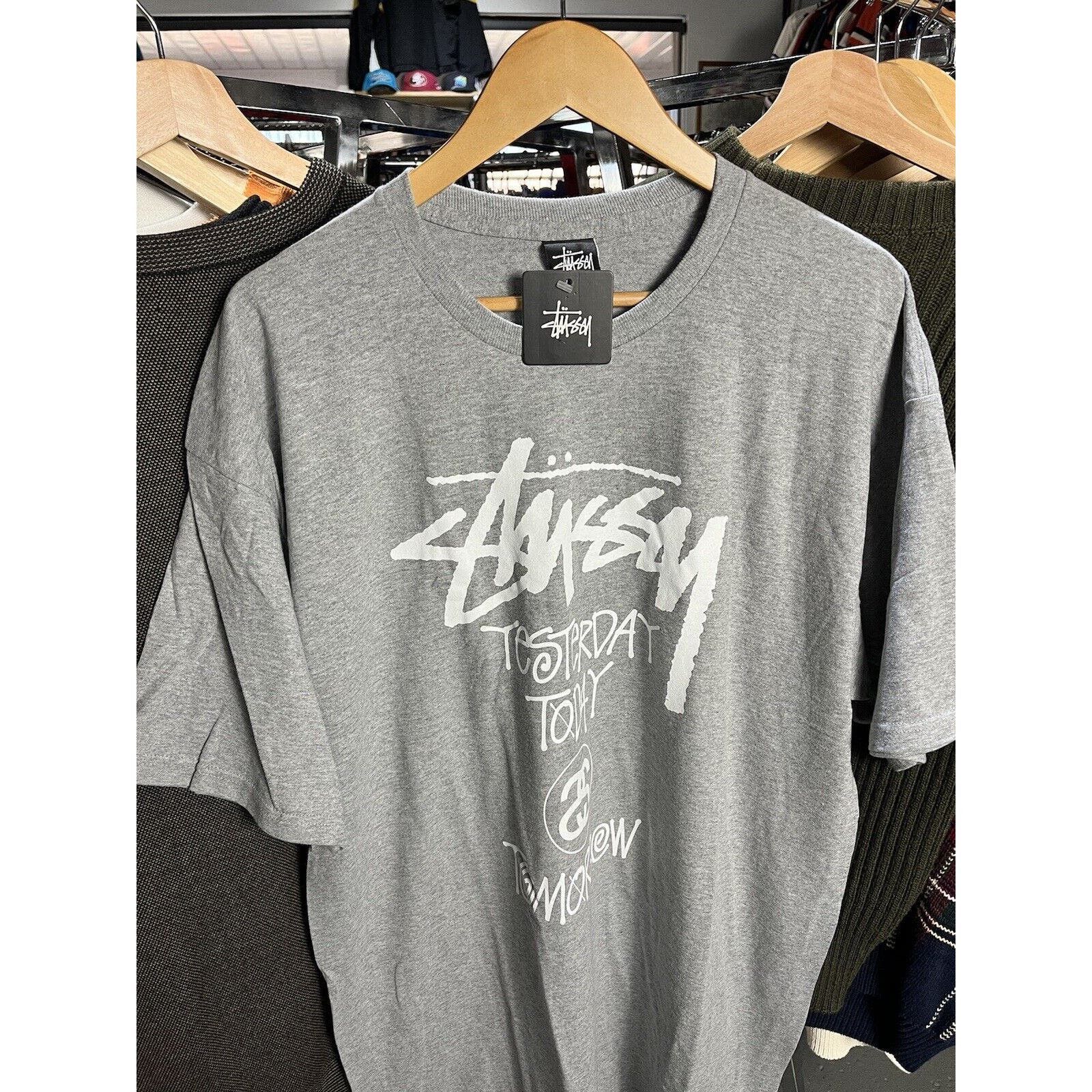 Stussy Vintage Stussy Gray Tee New With Tags T-Shirt Size XL | Grailed
