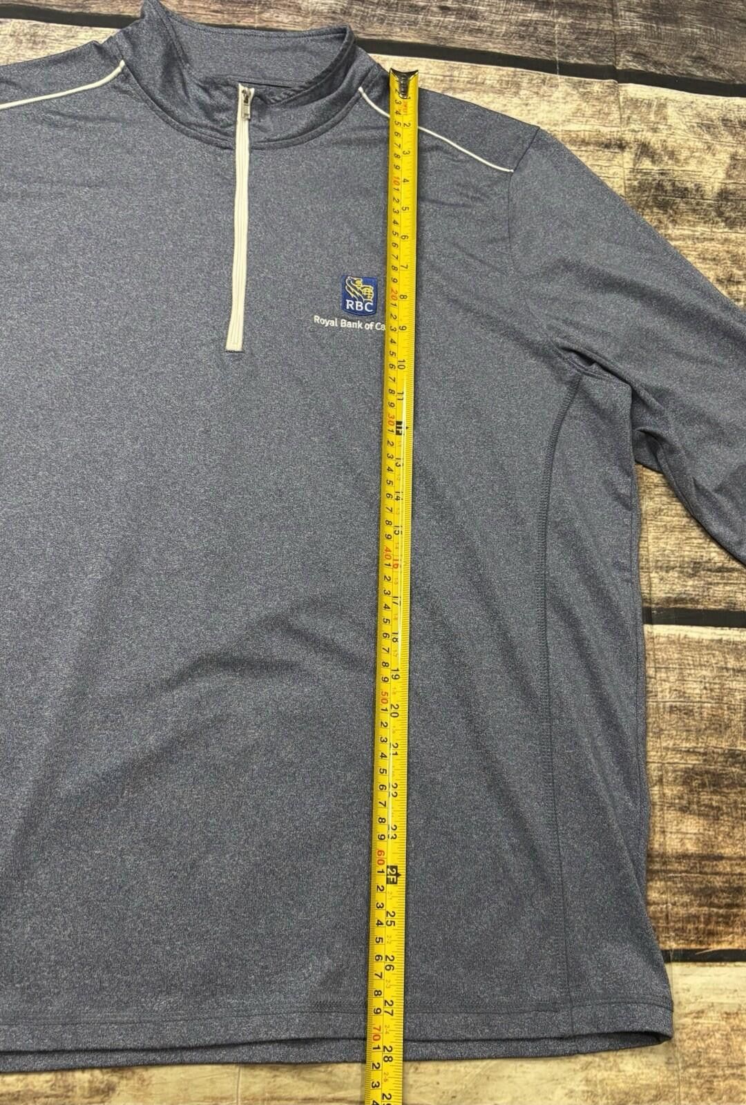 johnnie-O Johnnie-O Sweater Mens Large 1/4 Zip Pullover Royal Bank Size US L / EU 52-54 / 3 - 9 Thumbnail
