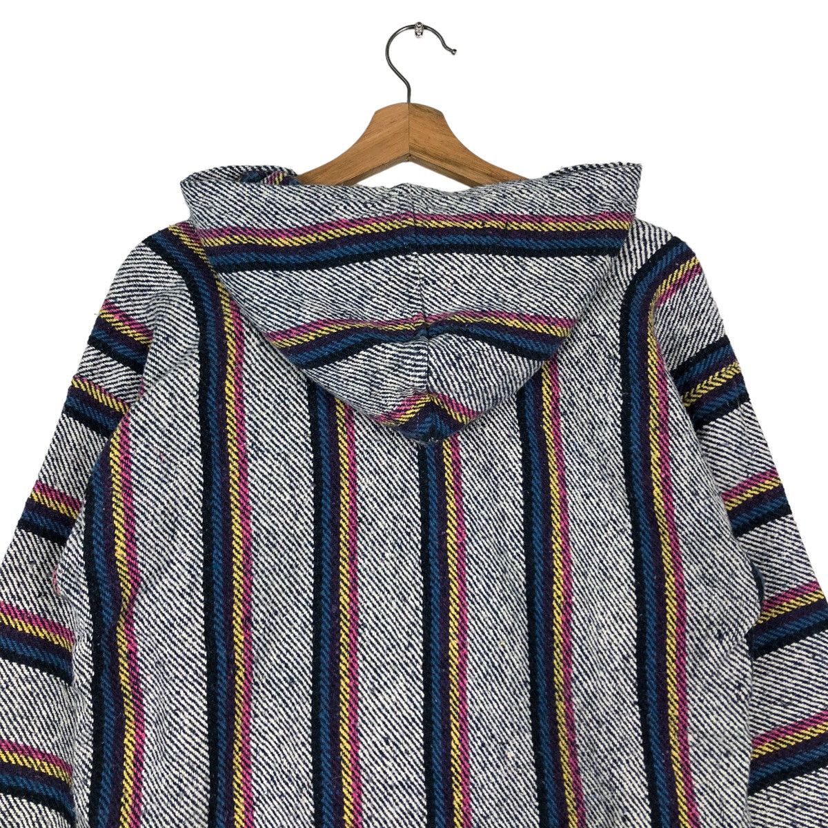 Japanese Brand 🔥VINTAGE PULL OVER WOOL JACKET SAN PATRICIO ISSEY MIYAKE Size US L / EU 52-54 / 3 - 9 Thumbnail