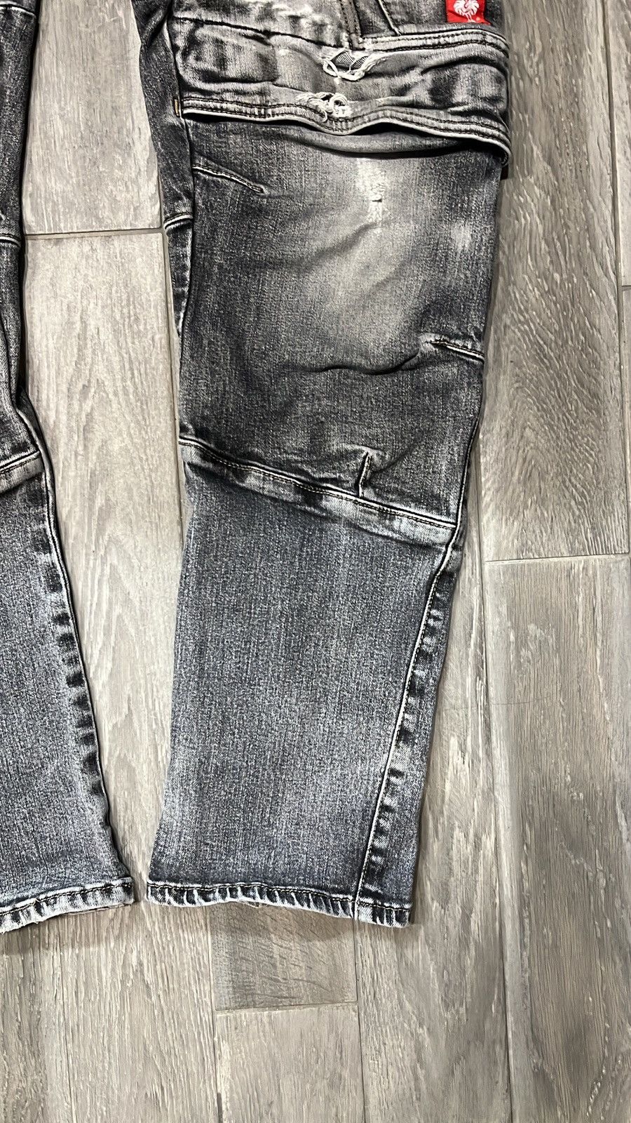 Japanese Brand × Vintage Vintage multi pocket Denim Work Wear Enqelbert Strause jeans Size US 33 - 3 Thumbnail