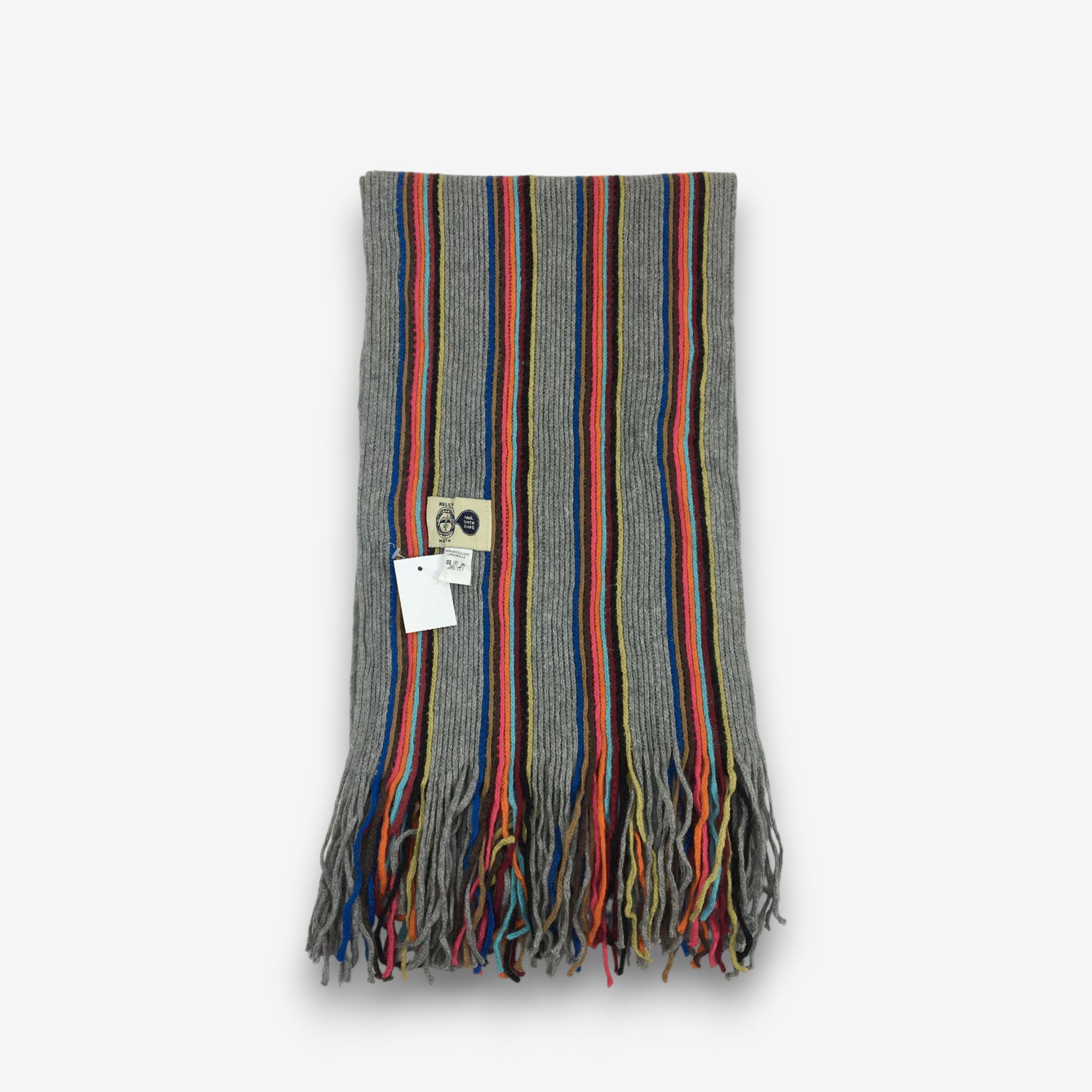Paul Smith Vintage Paul Smith Scarf Muffler Wool Cashmere Scarves Size ONE SIZE - 2 Thumbnail