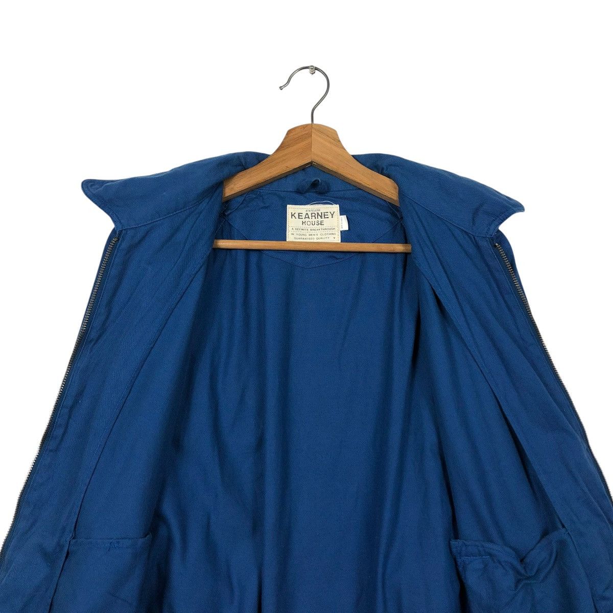 Japanese Brand 🔥VINTAGE BOMBER JACKET BIKER KEARNEY HOUSE ISSEY MIYAKE Size US L / EU 52-54 / 3 - 16 Thumbnail