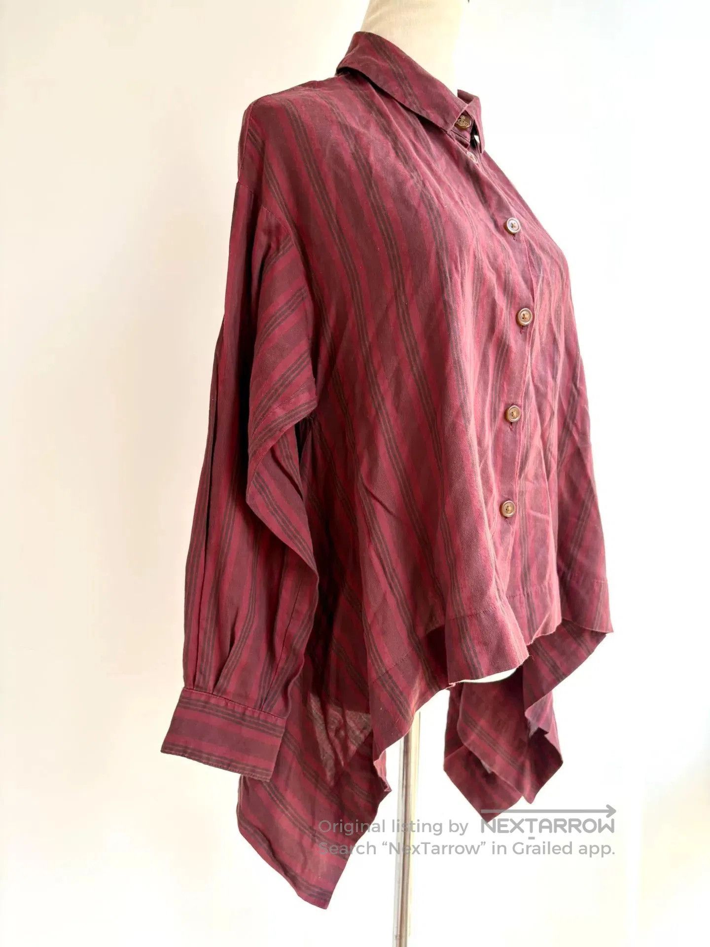 Vivienne Westwood vivienne westwood red striped asymmetrical shirt. Size M / US 6-8 / IT 42-44 - 5 Thumbnail