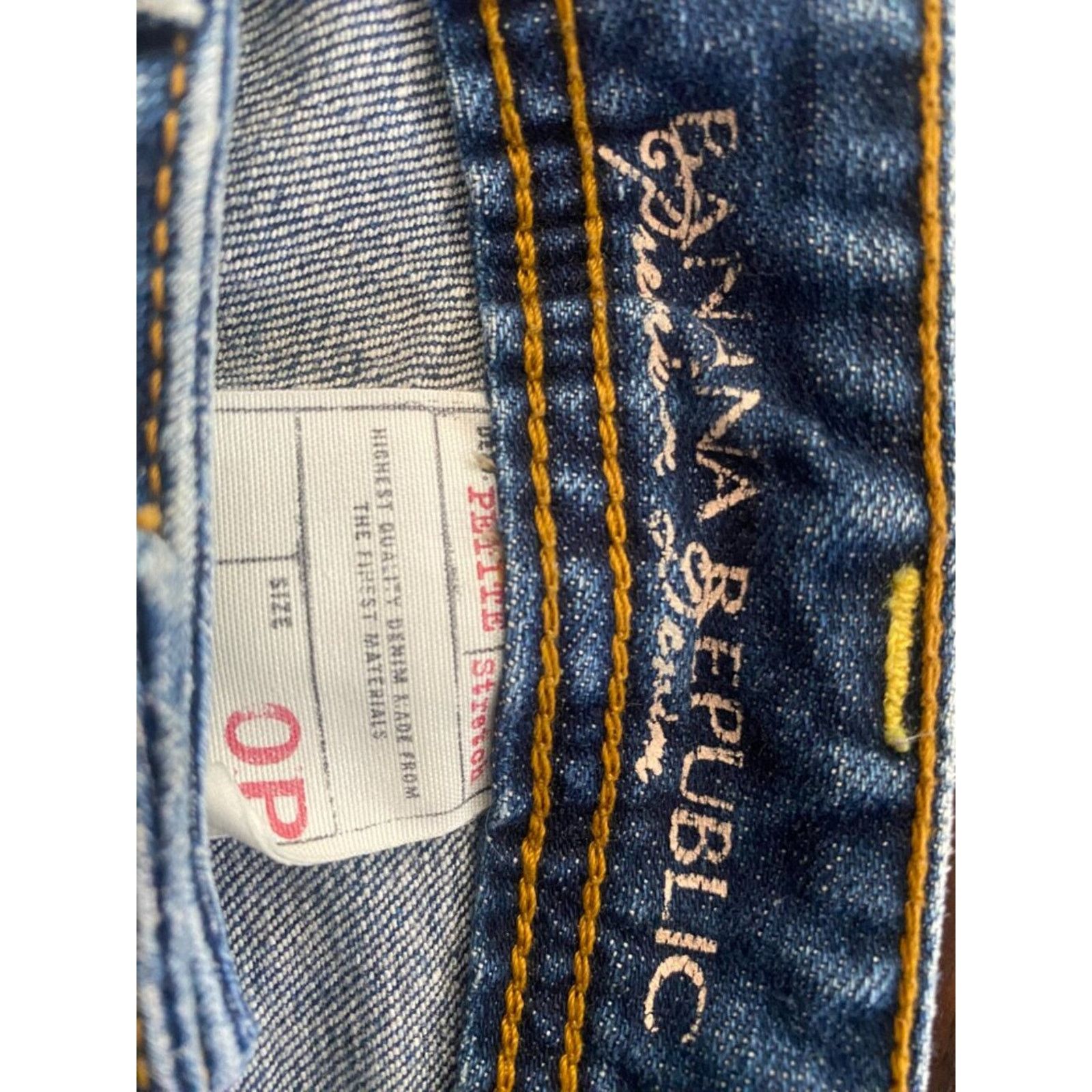 Banana Republic Banana Republic Premium Denim Stretch Jeans Petite size O Size 25" / US 0 / IT 36 - 8 Thumbnail