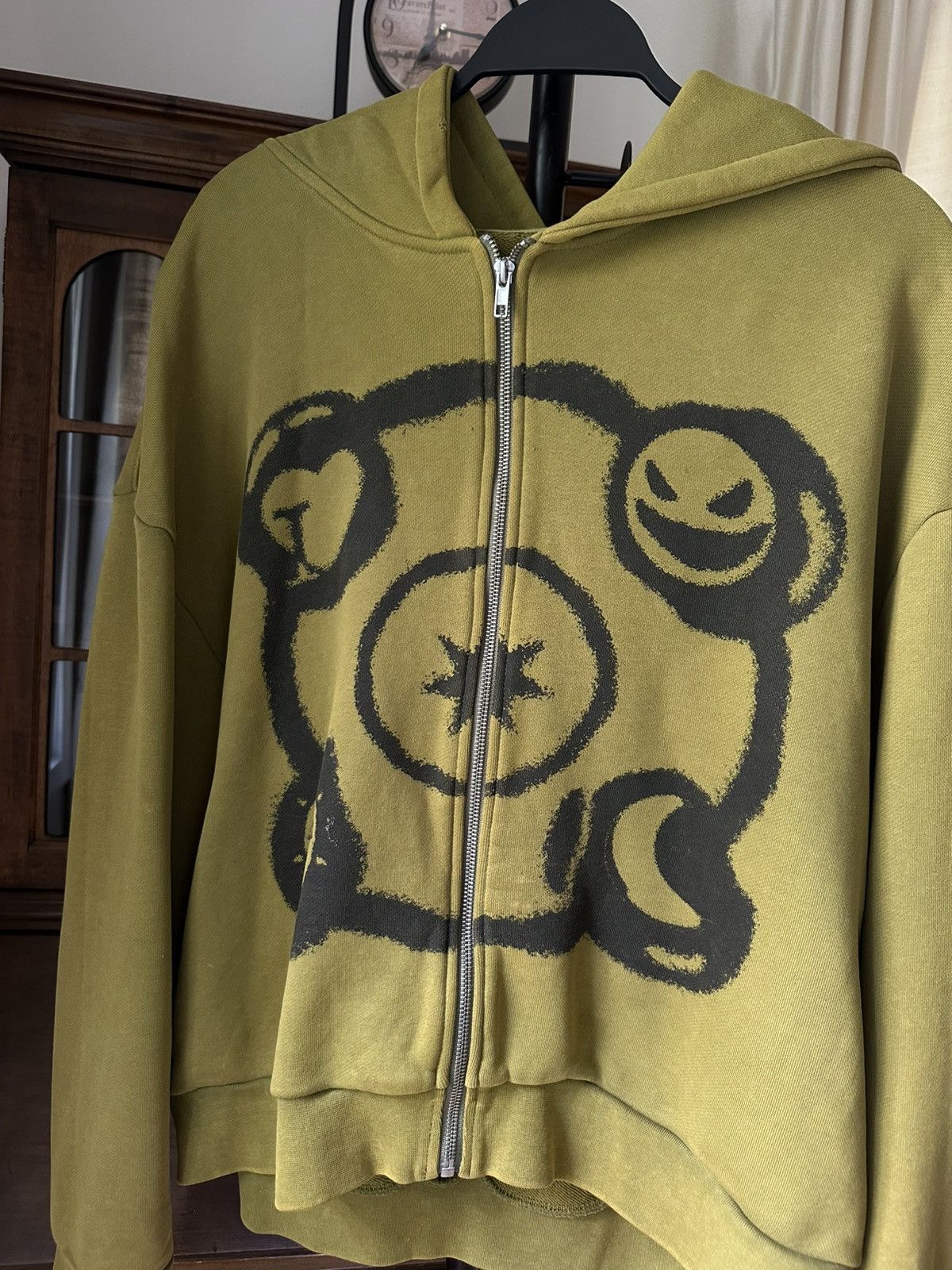 Ranger Cartel SS21 ‘Wheel of Life’ Acid-Washed Hoodie Size US M / EU 48-50 / 2 - 2 Thumbnail