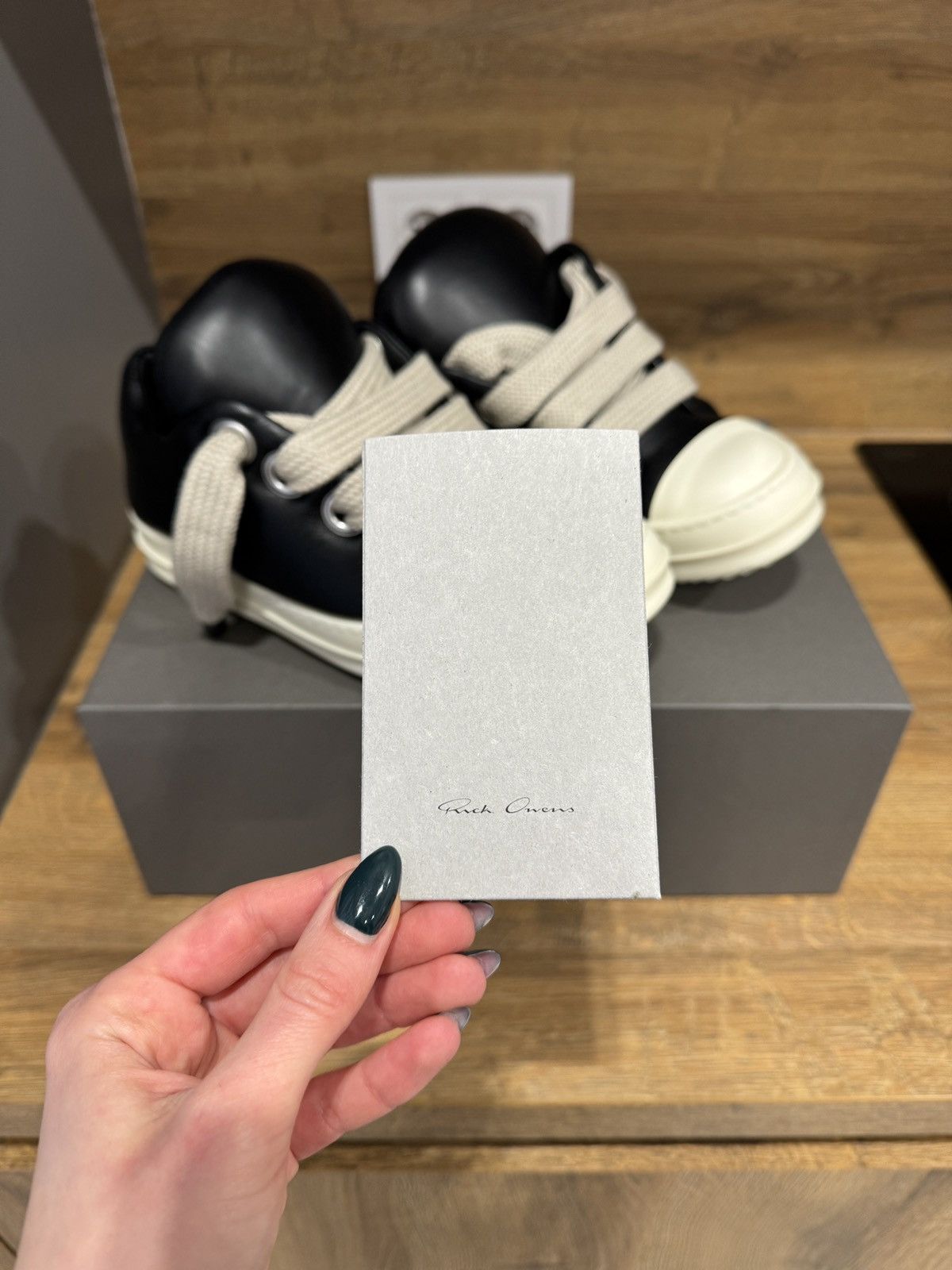 Rick Owens Last Size Rick Owens Jumbo Lace Padded Low Sneakers Size US 9 / IT 39 - 7 Thumbnail